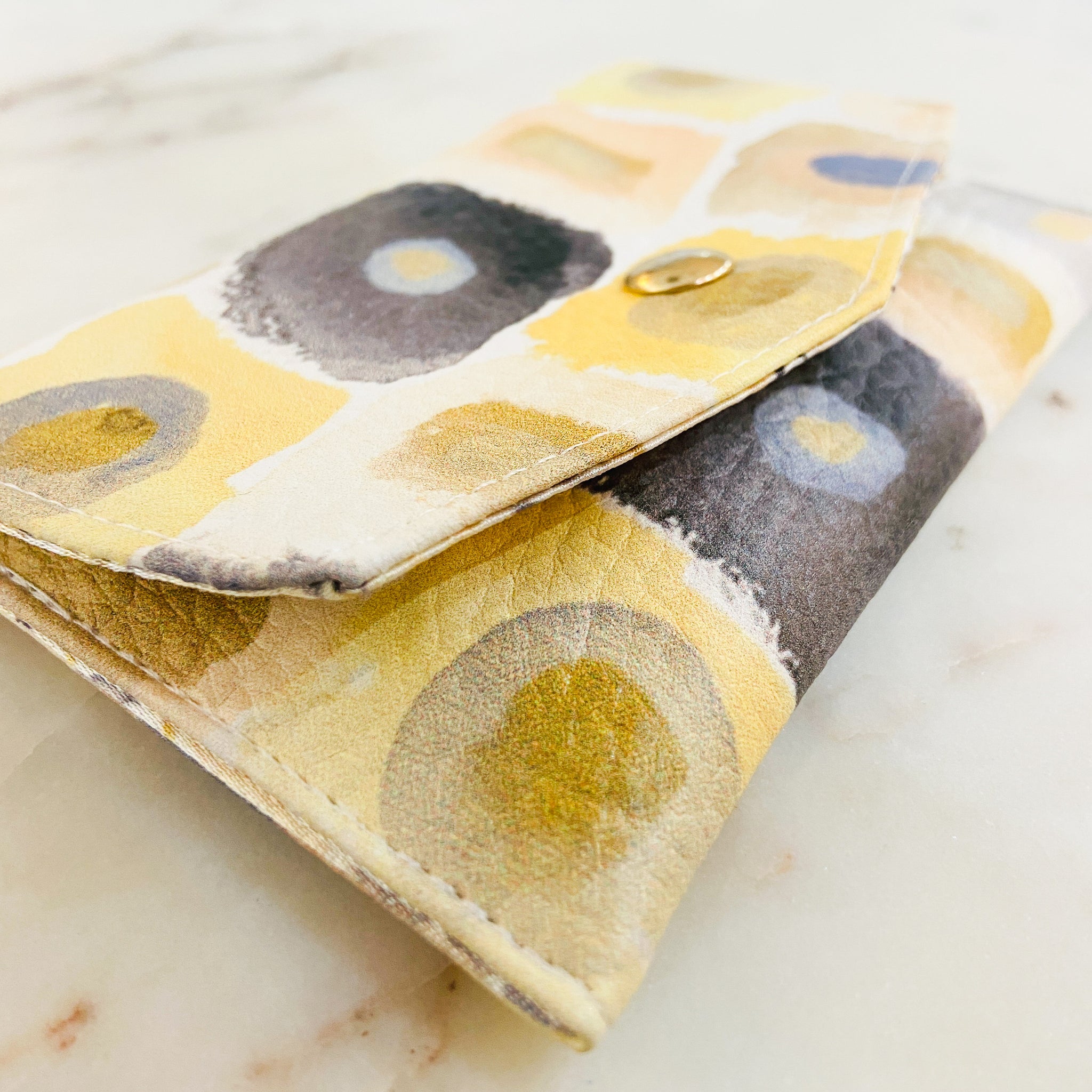 Printed Leatherette Coin Pouch