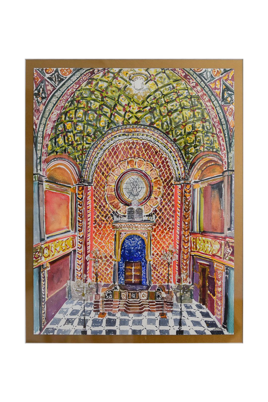 The Spanish Synagogue in Prague
