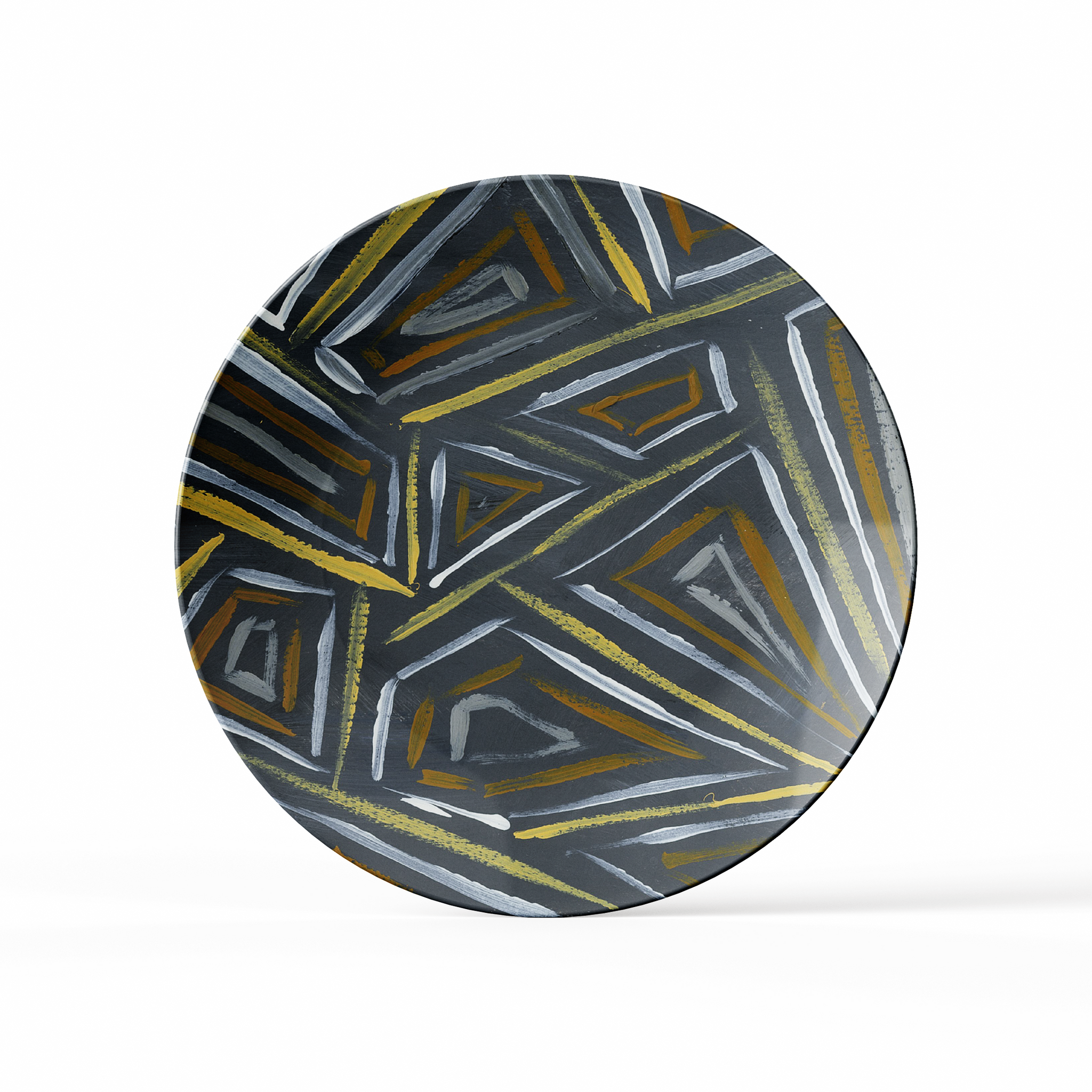 Tribal Melamine Plates| Set of 8