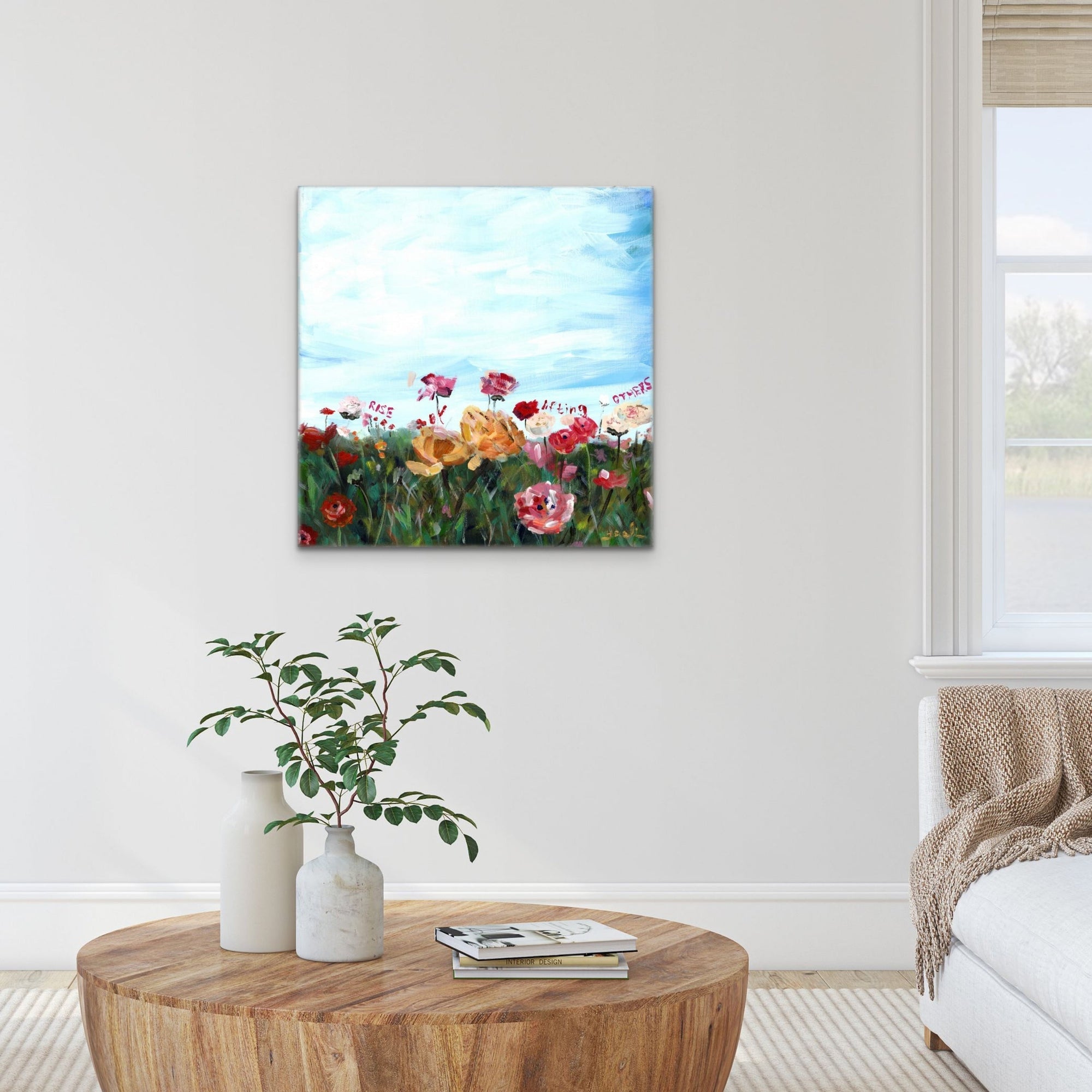 Rise Up Lifting Others | Fine Art