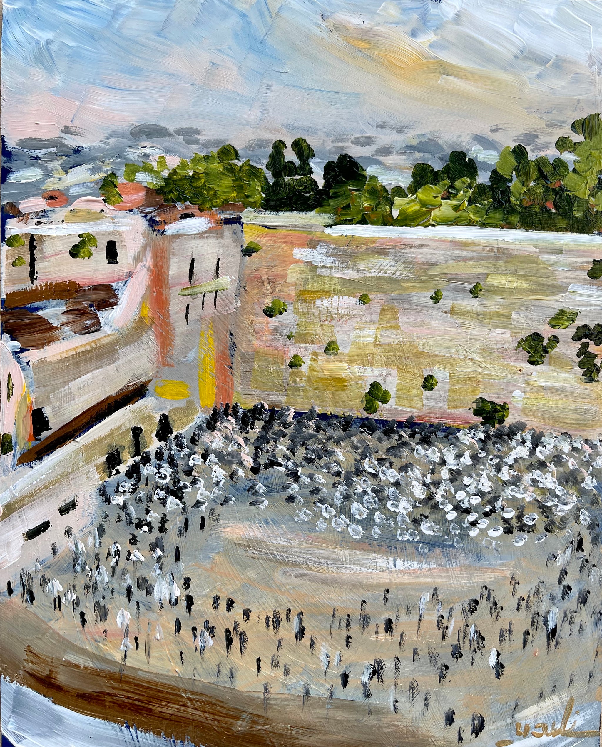 Sunlight at the Kotel