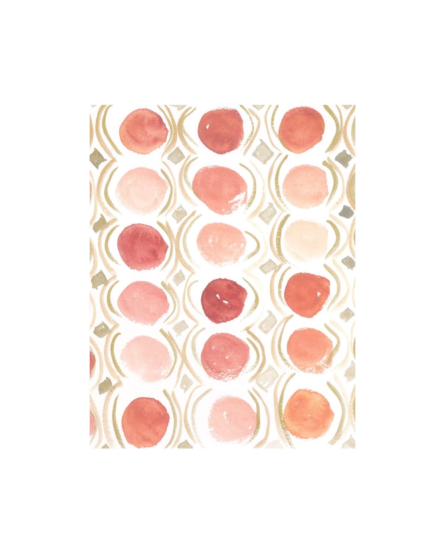 The Red Rimon Napkins | Set of 6