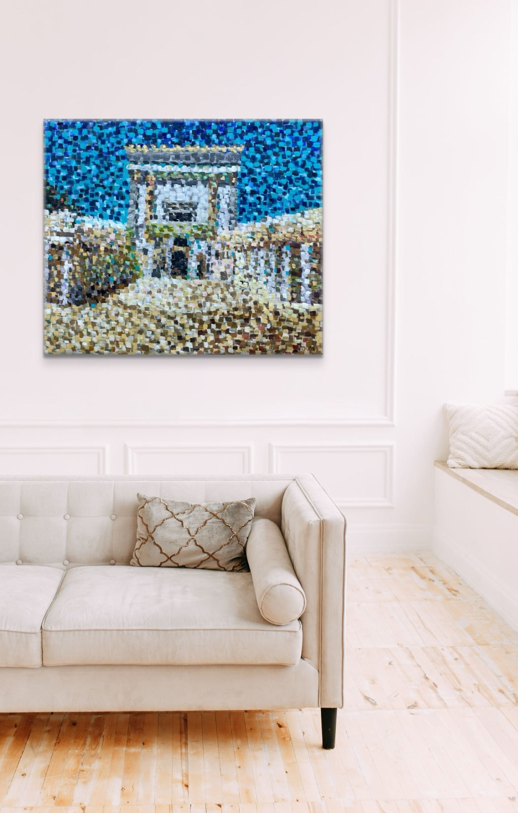 Bais Hamikdash in Mosaic