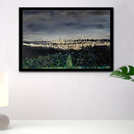 israel skyline painting