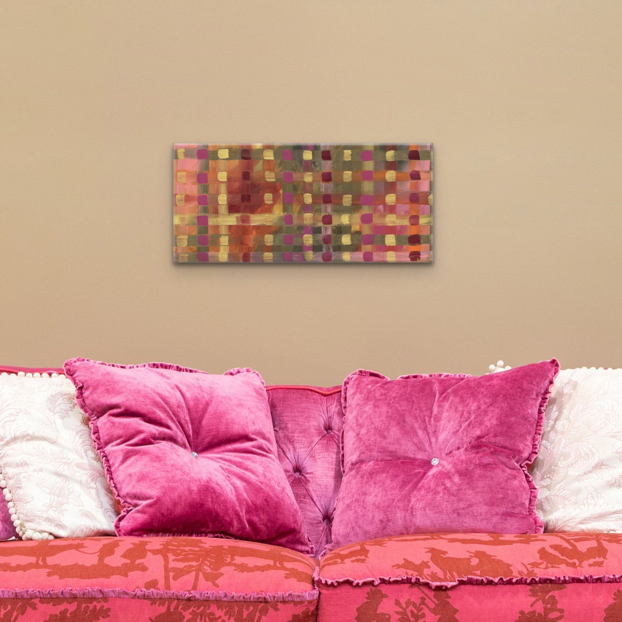 Pink Plaid | Fine Art