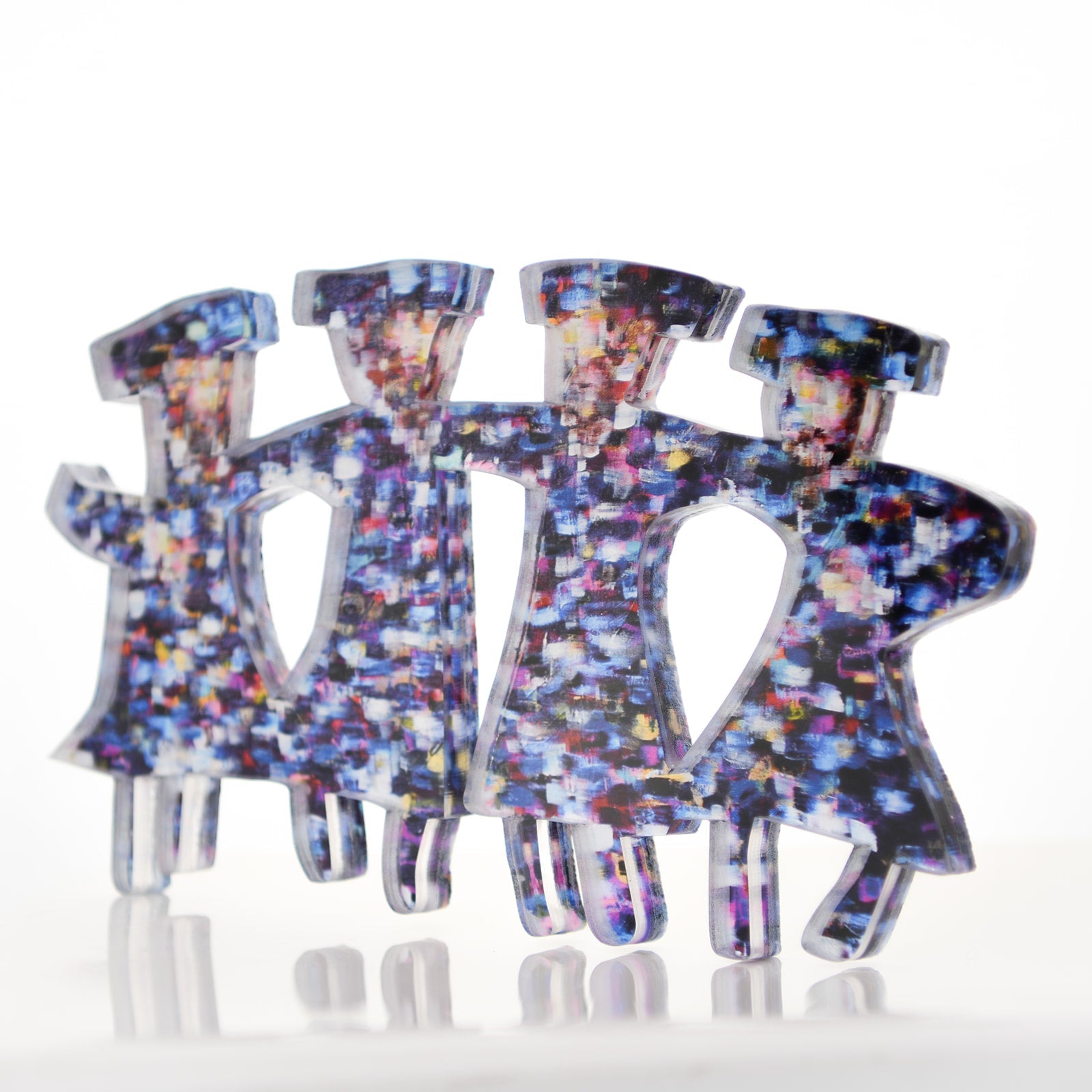 Dancing Chassidim Sculpture 