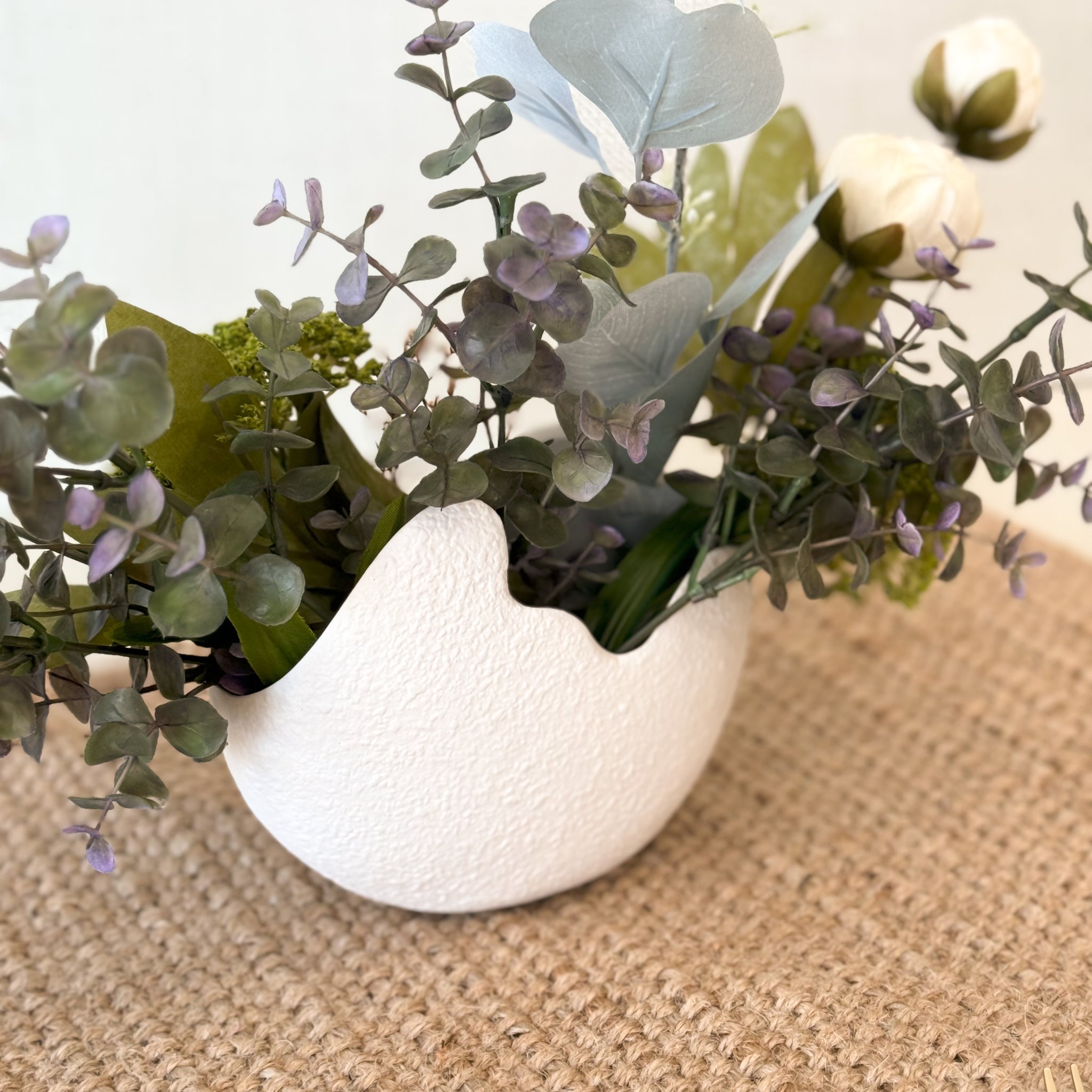 Asymmetric Egg Vase