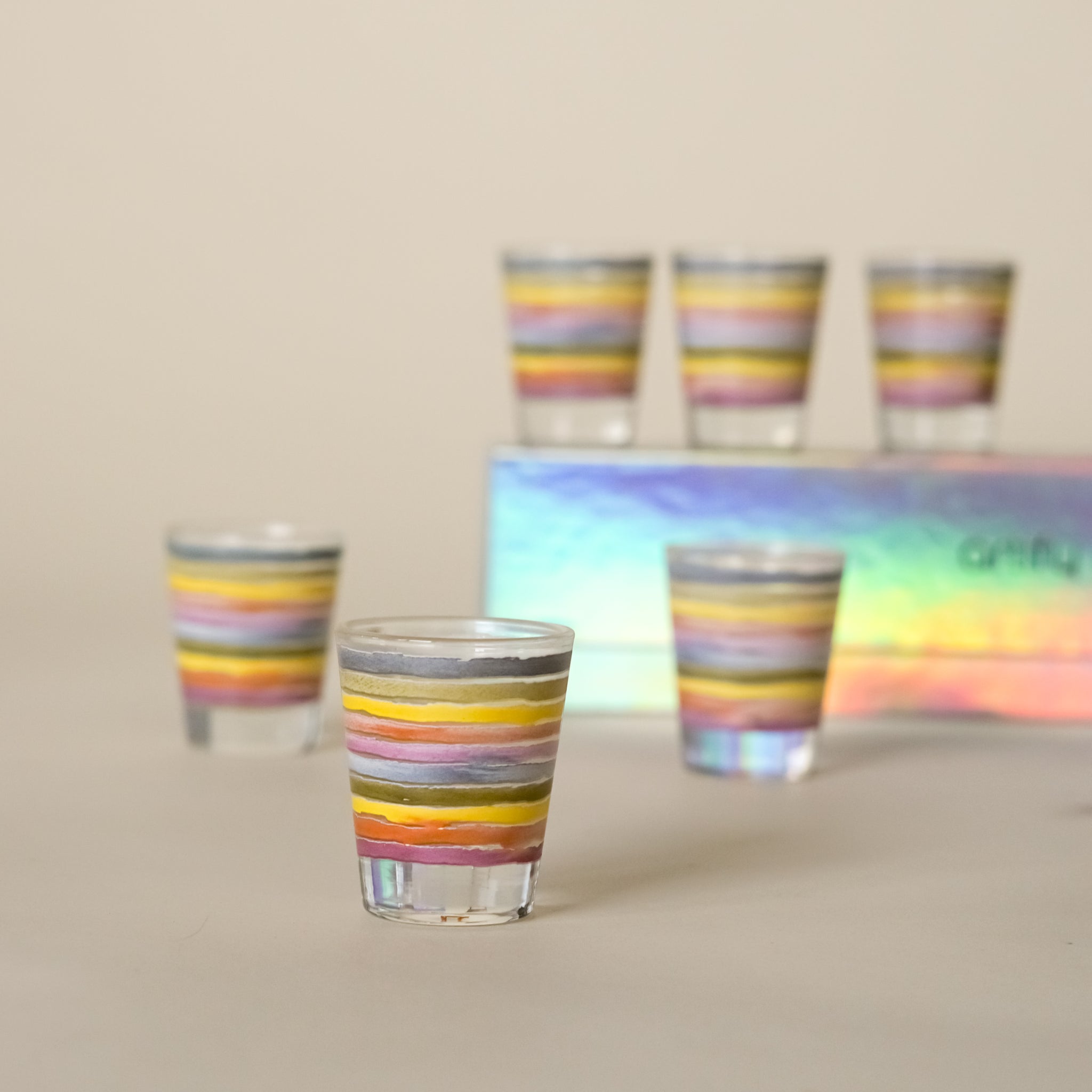 Wrapped in Warmth | Shot Glasses