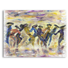 abstract dancing Chassidim 