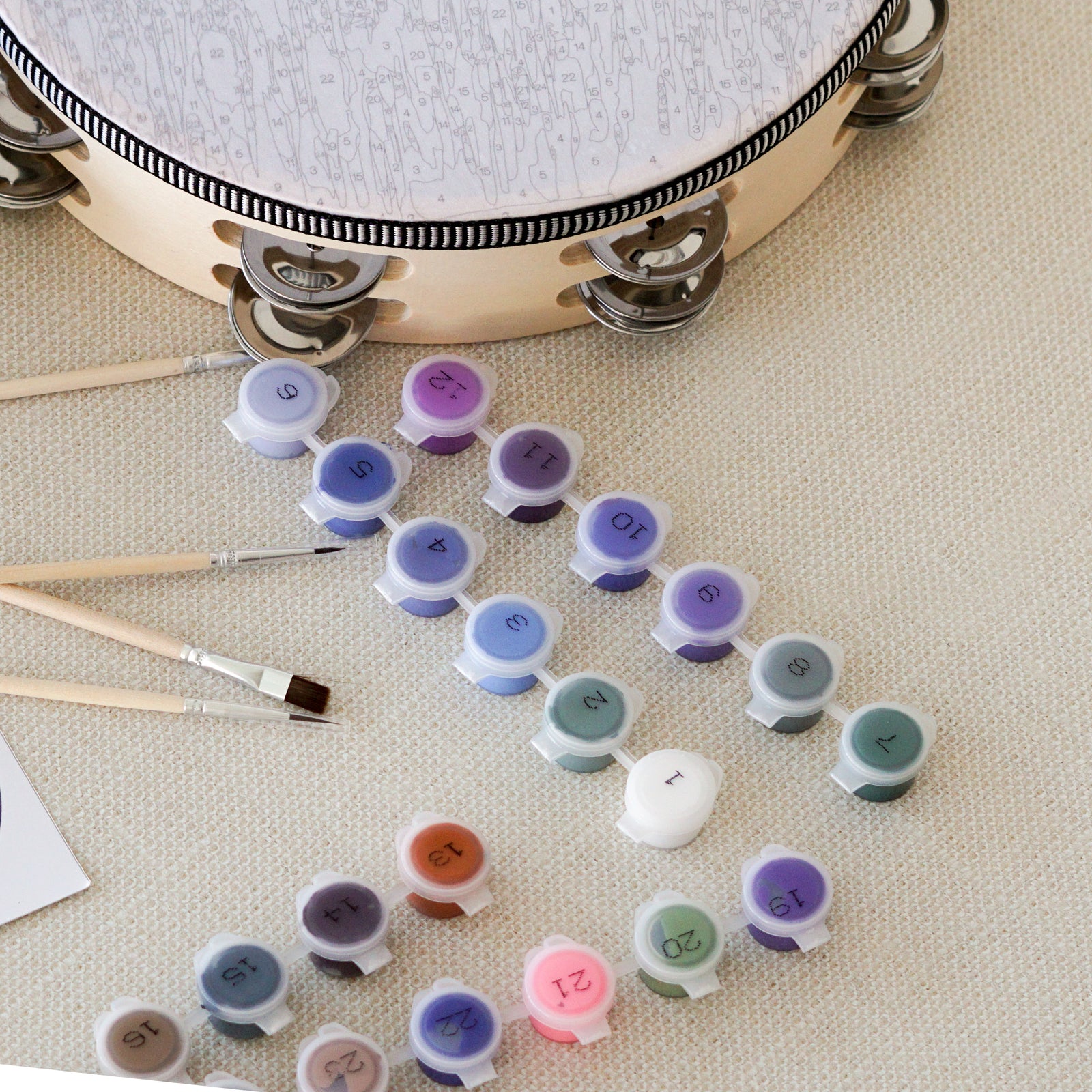 ATELIER | Miriam Tambourine Paint by Number