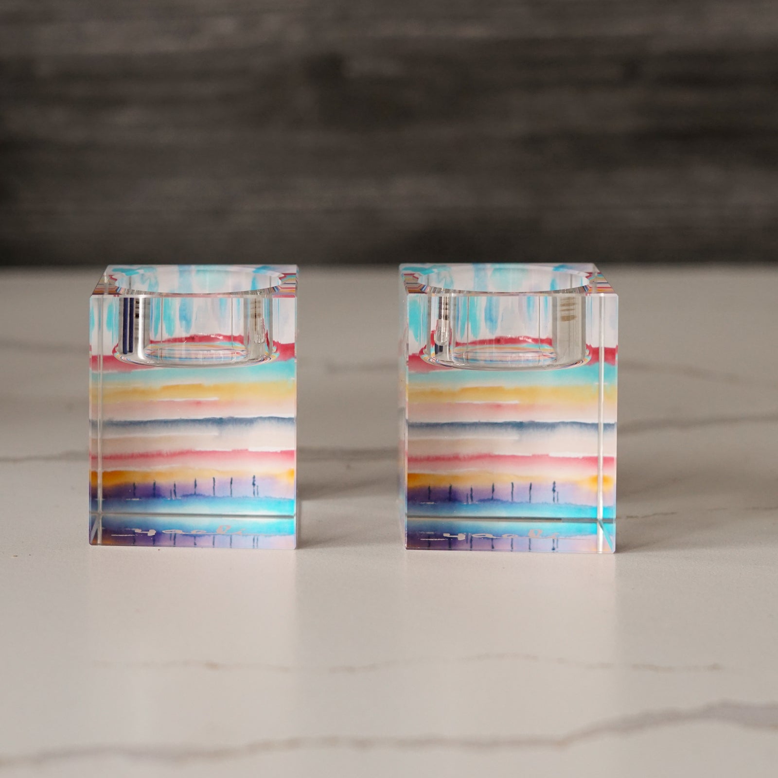 Crystal Tea Light Holders