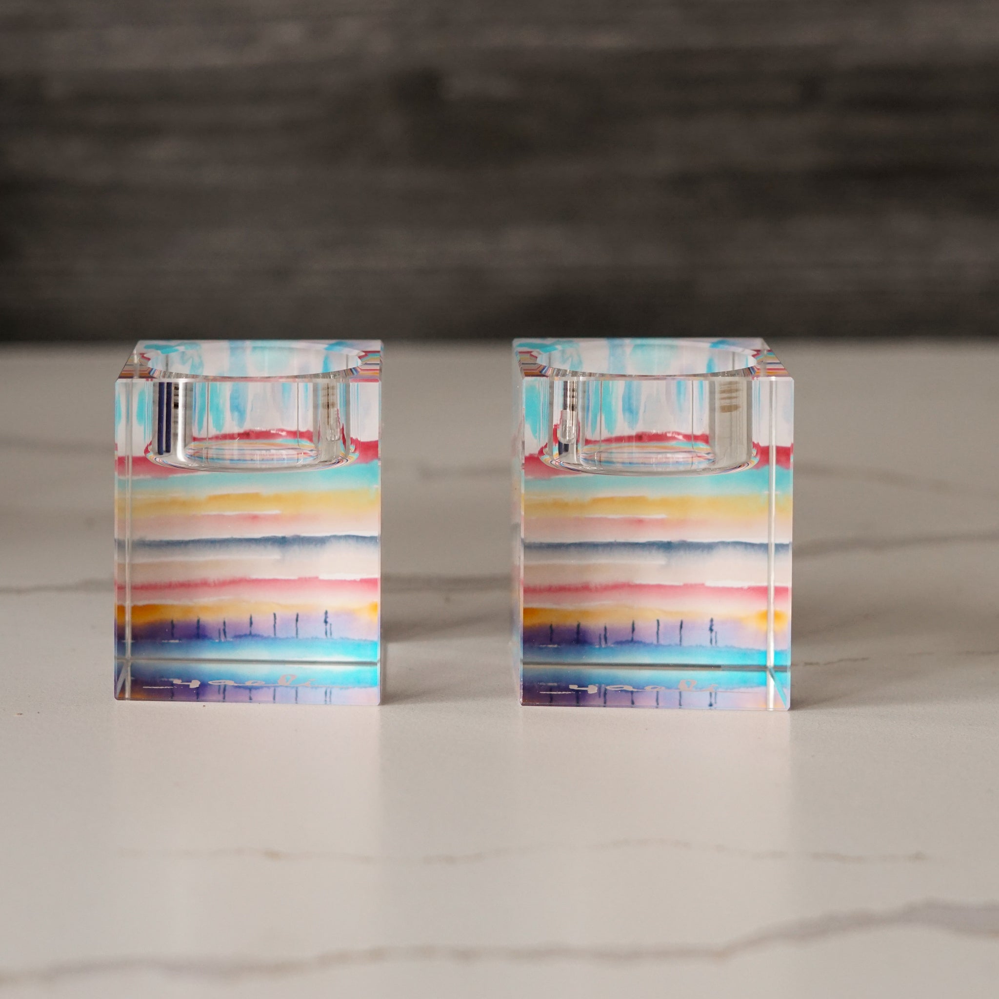 Crystal Tea Light Holders
