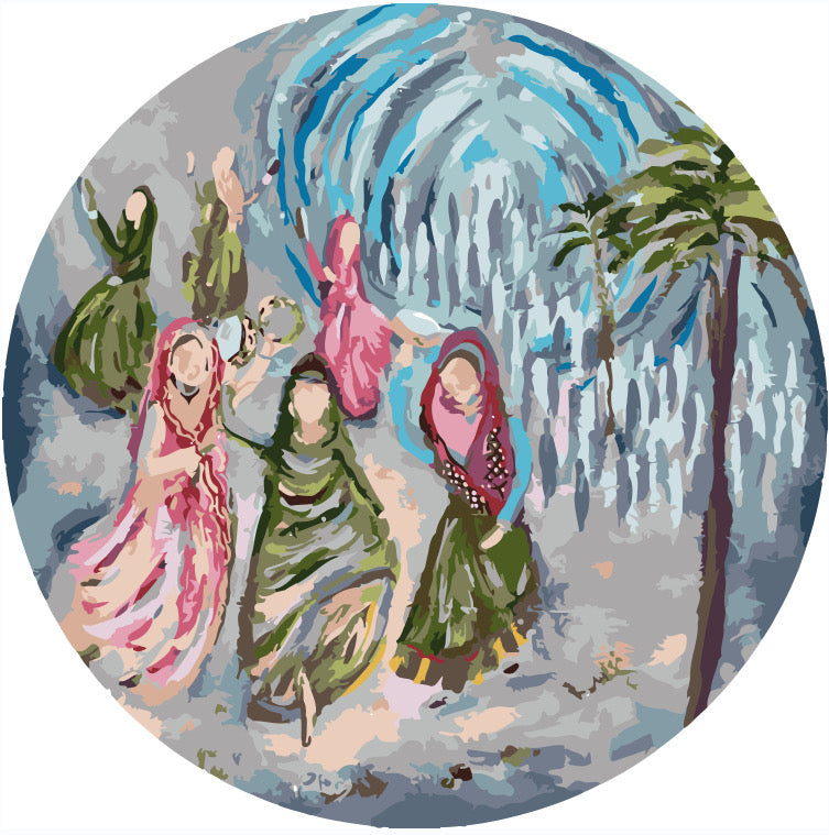 ATELIER | Miriam Tambourine Paint by Number