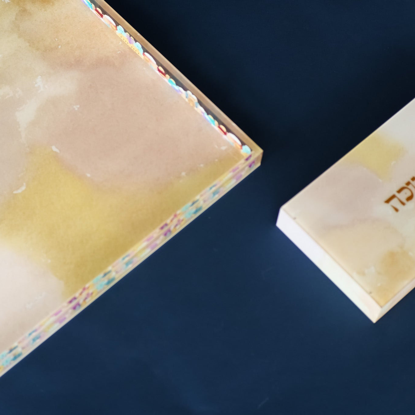 Jerusalem Acrylic Coffee Table Tray