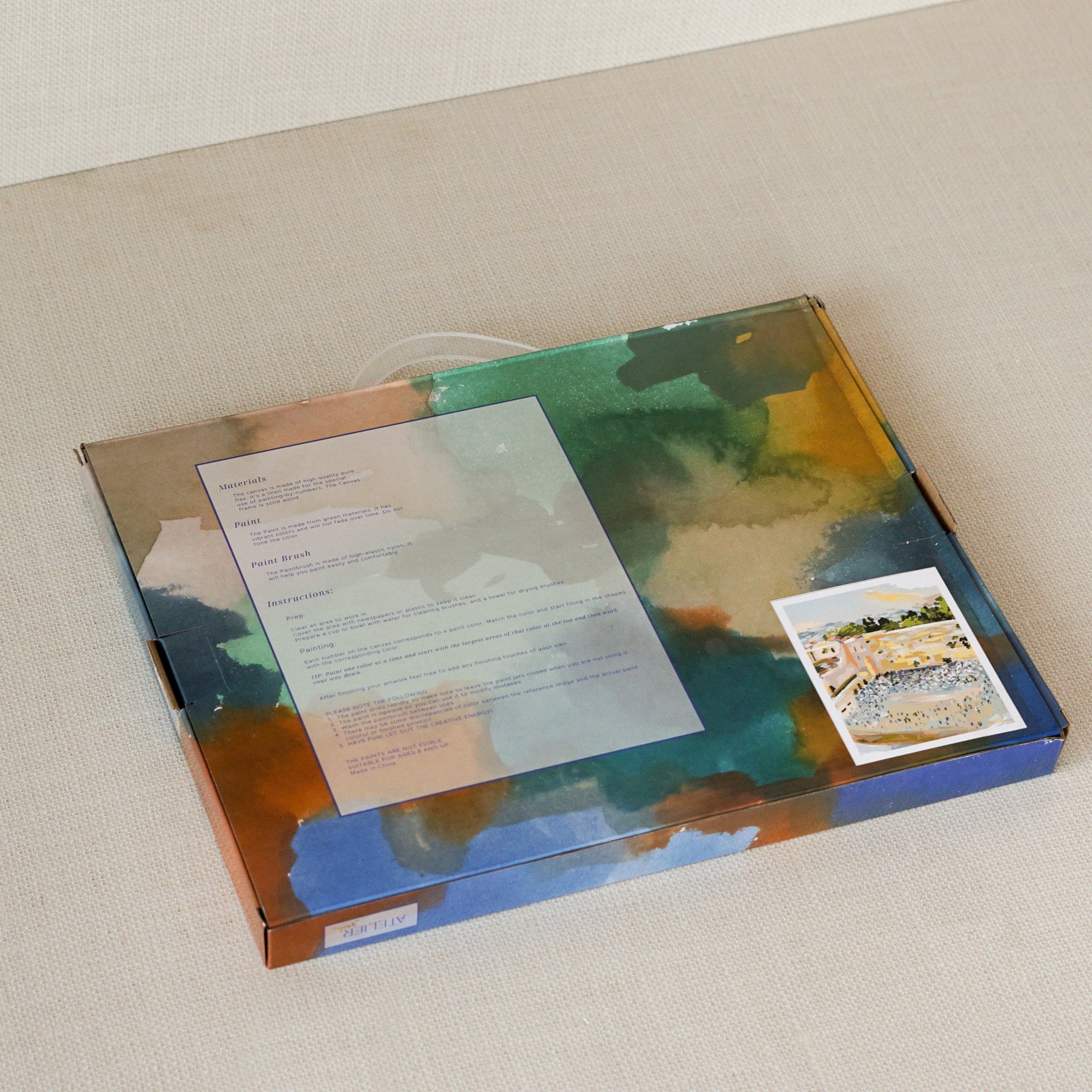 ATELIER | Sunlight at the Kotel Paint by Number