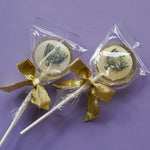 Golden Menorah Lollipop