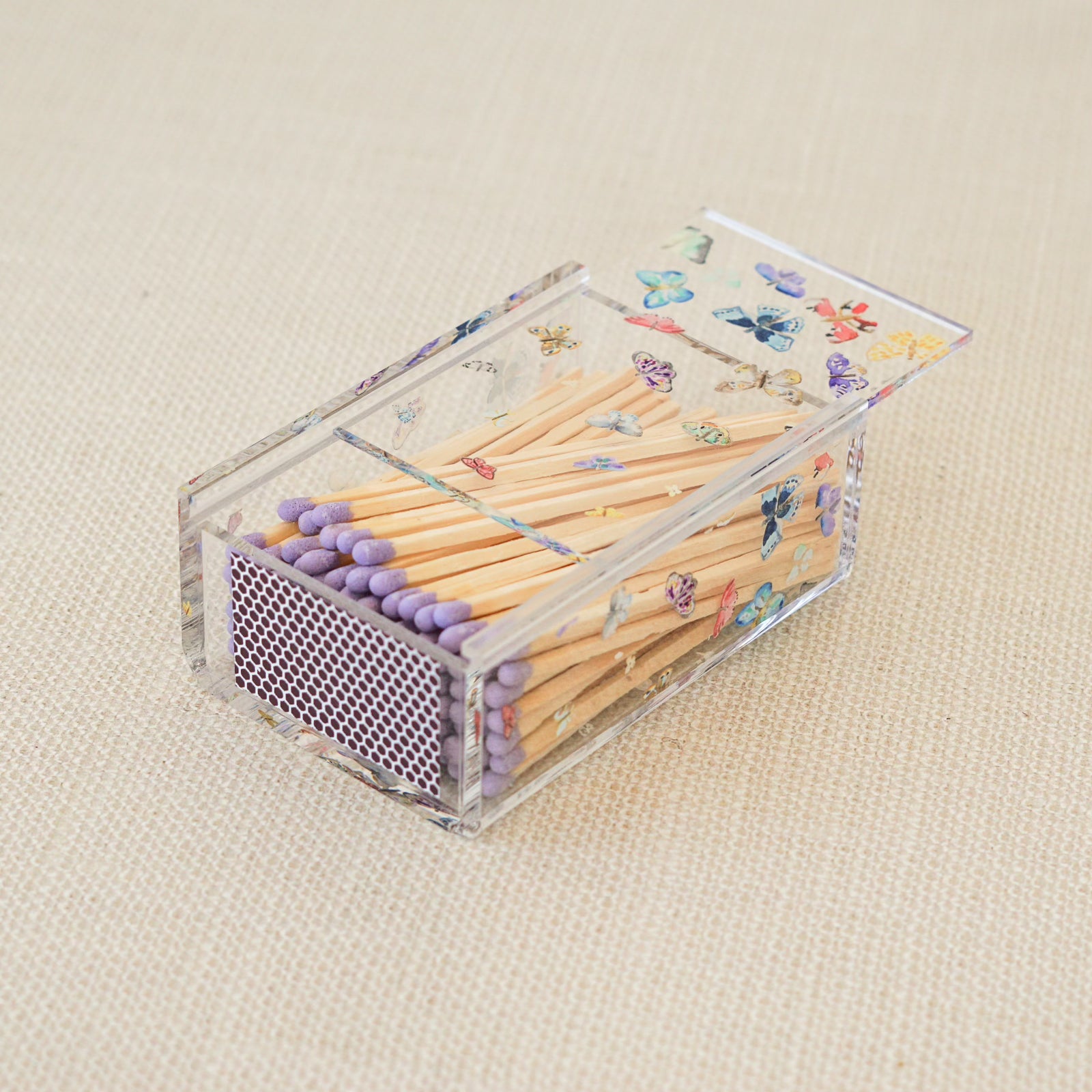 Butterfly Print Matchbox