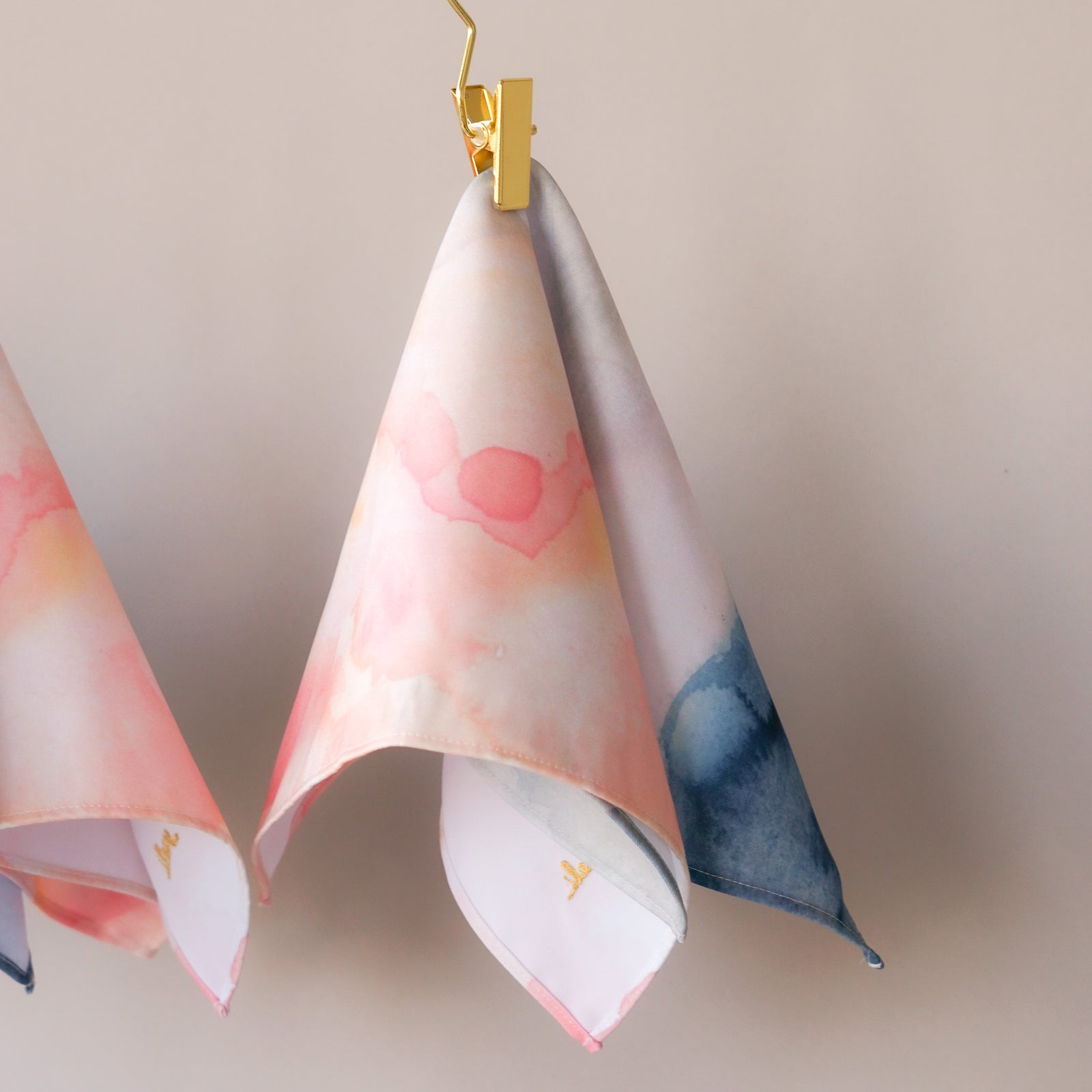 Neutral Watercolor Napkins