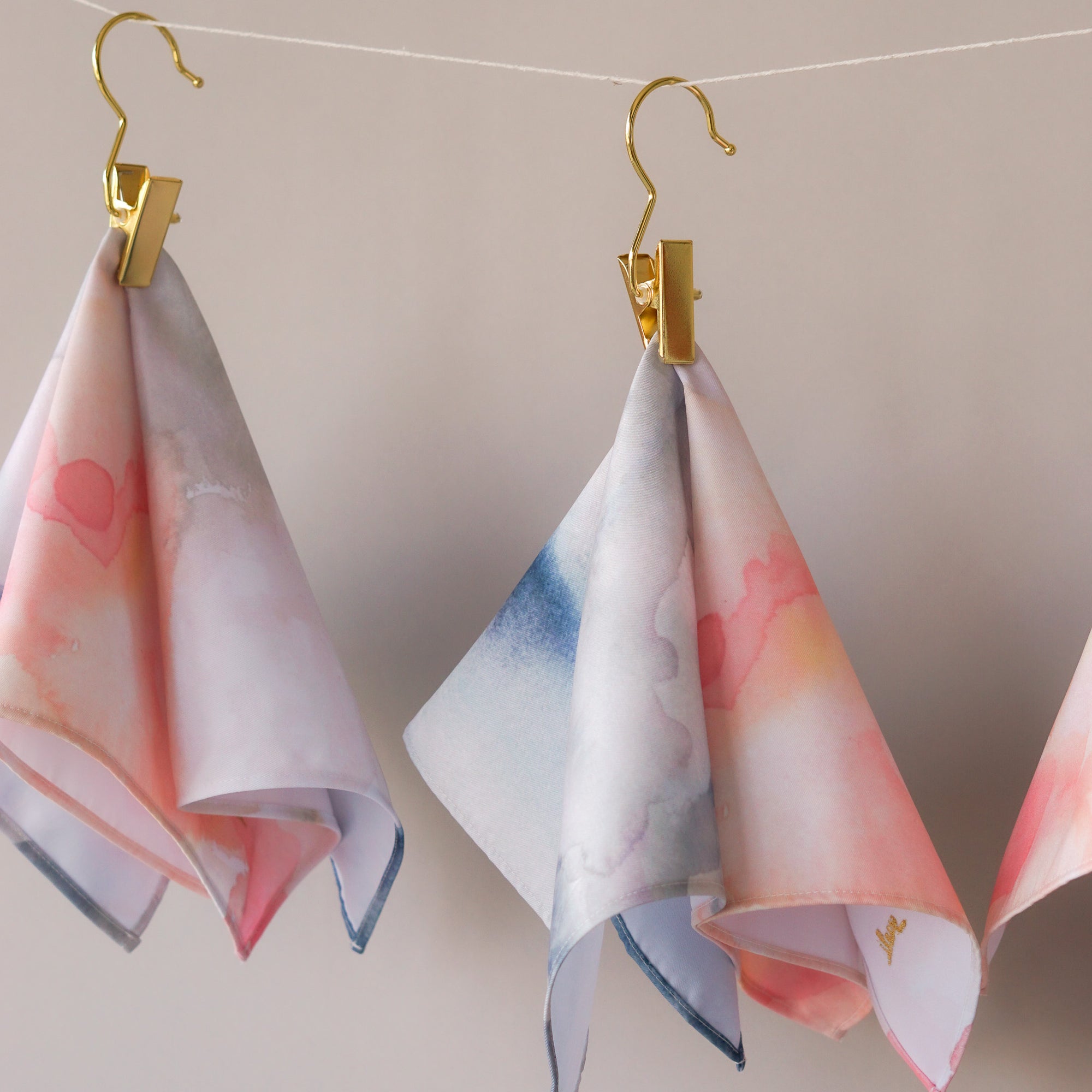 Neutral Watercolor Napkins