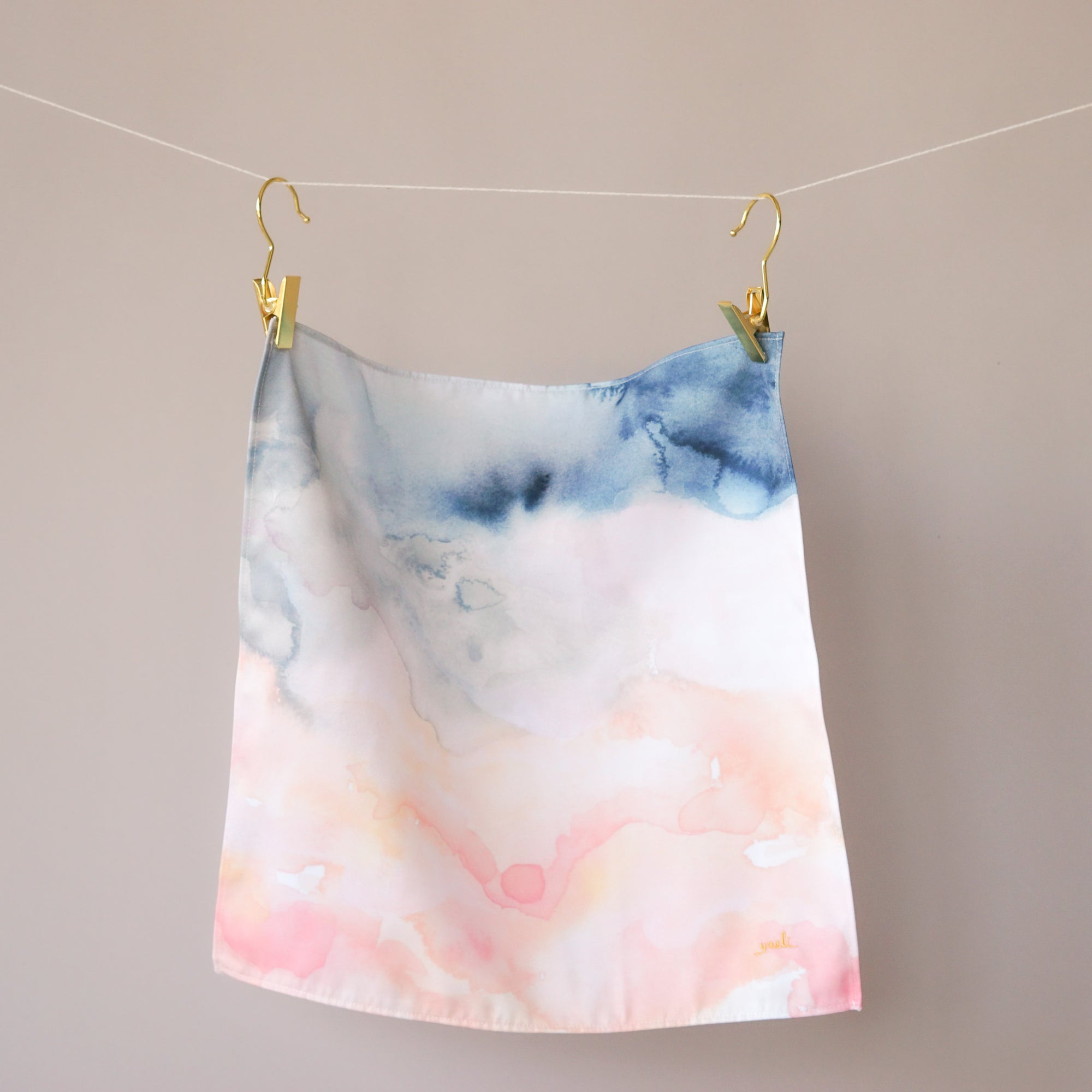 Neutral Watercolor Napkins
