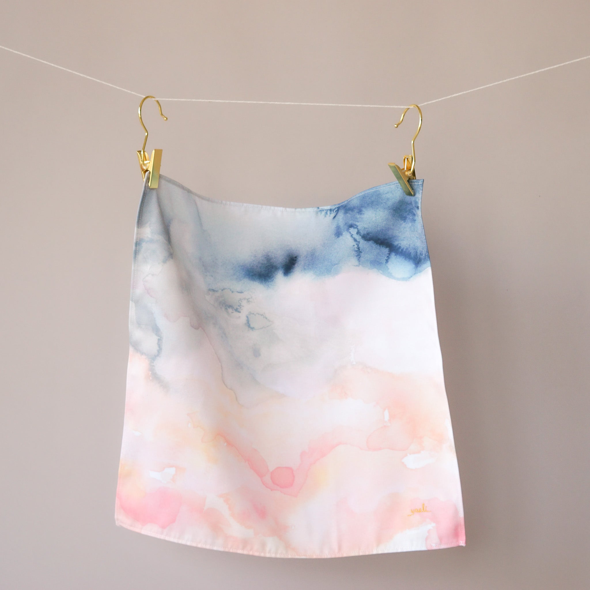 Neutral Watercolor Napkins