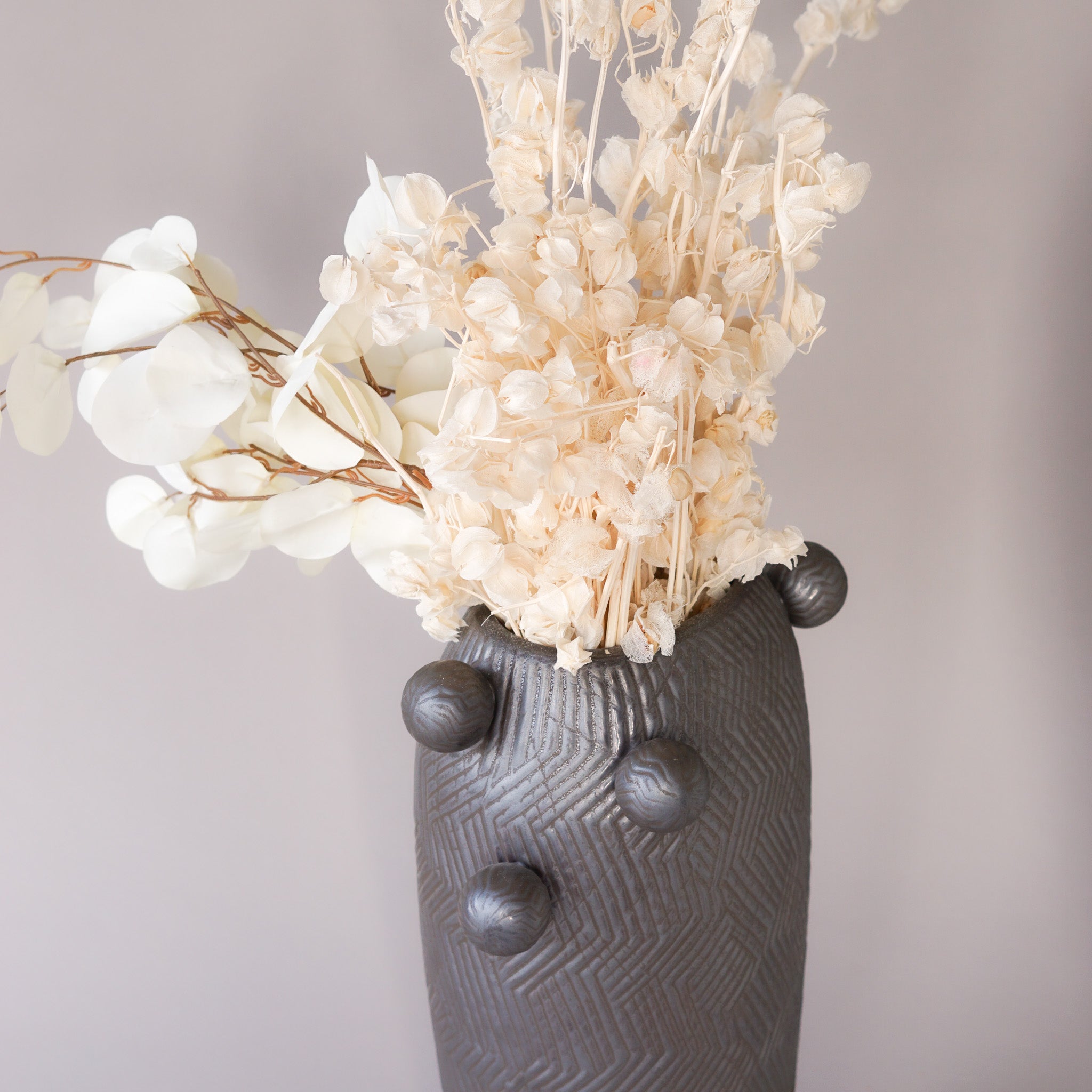 Textured Slate Vase