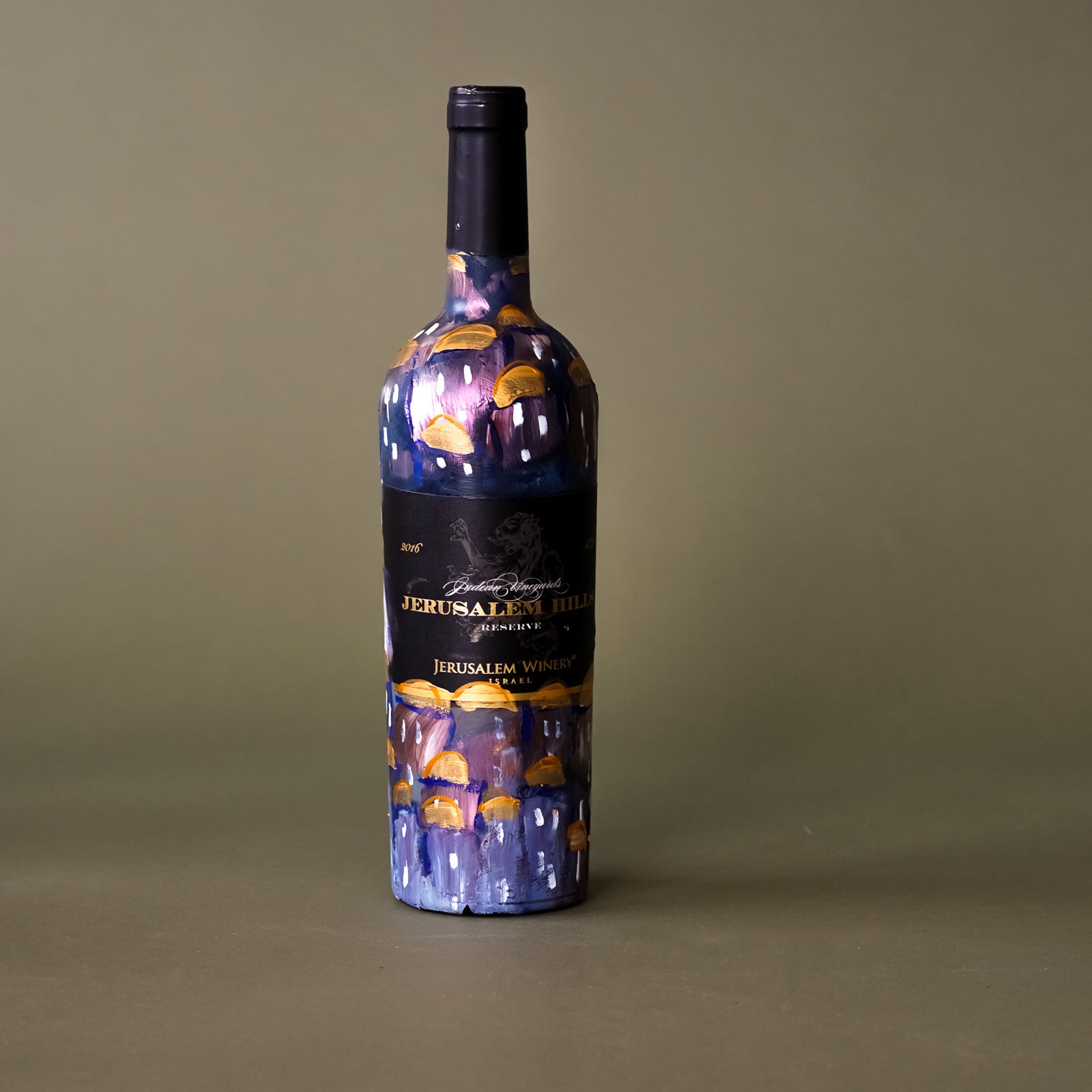 Tov L'Amo | Hand Painted Bottle