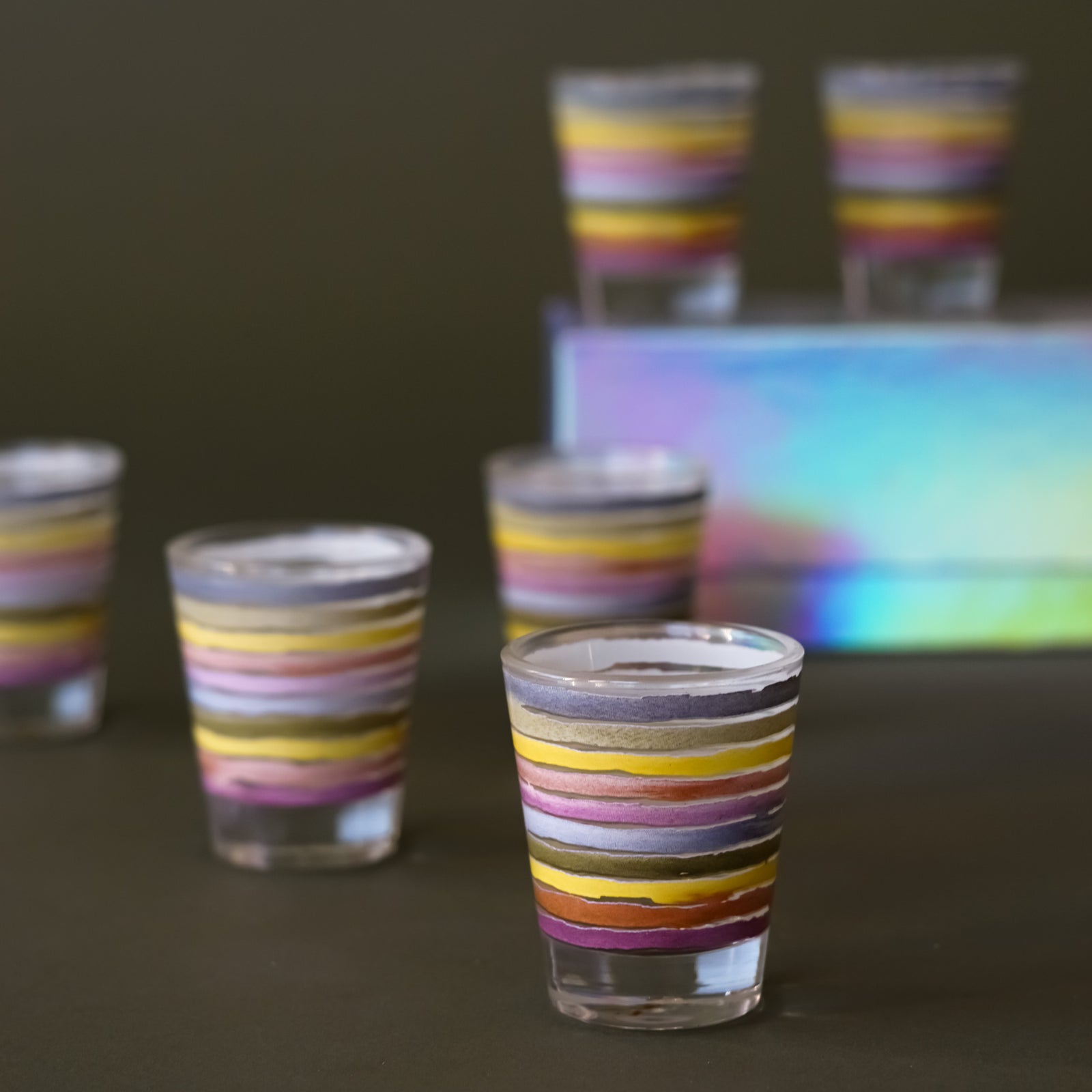 Wrapped in Warmth | Shot Glasses