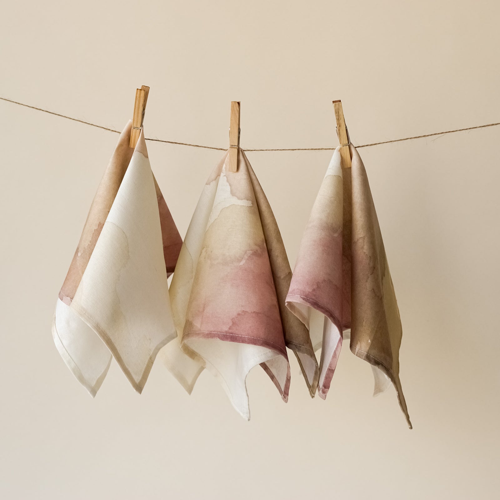 Rosewood Watercolor Napkin | Set of 6