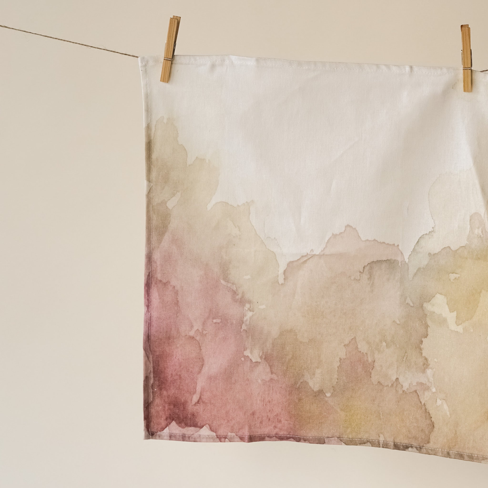Rosewood Watercolor Napkin | Set of 6