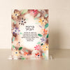 Birchat Habayit | Neutral Flowers Plaque