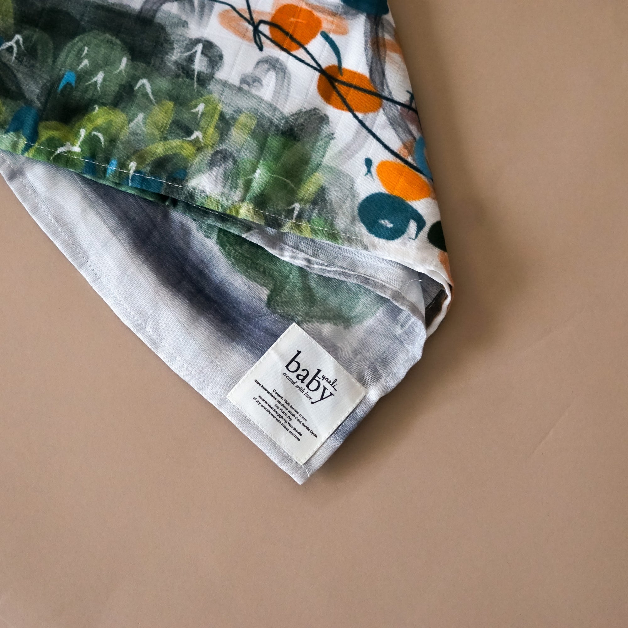 Petit Carrousel | Printed Cotton Swaddle