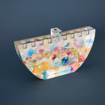 Hand Carved Crystal Menorah