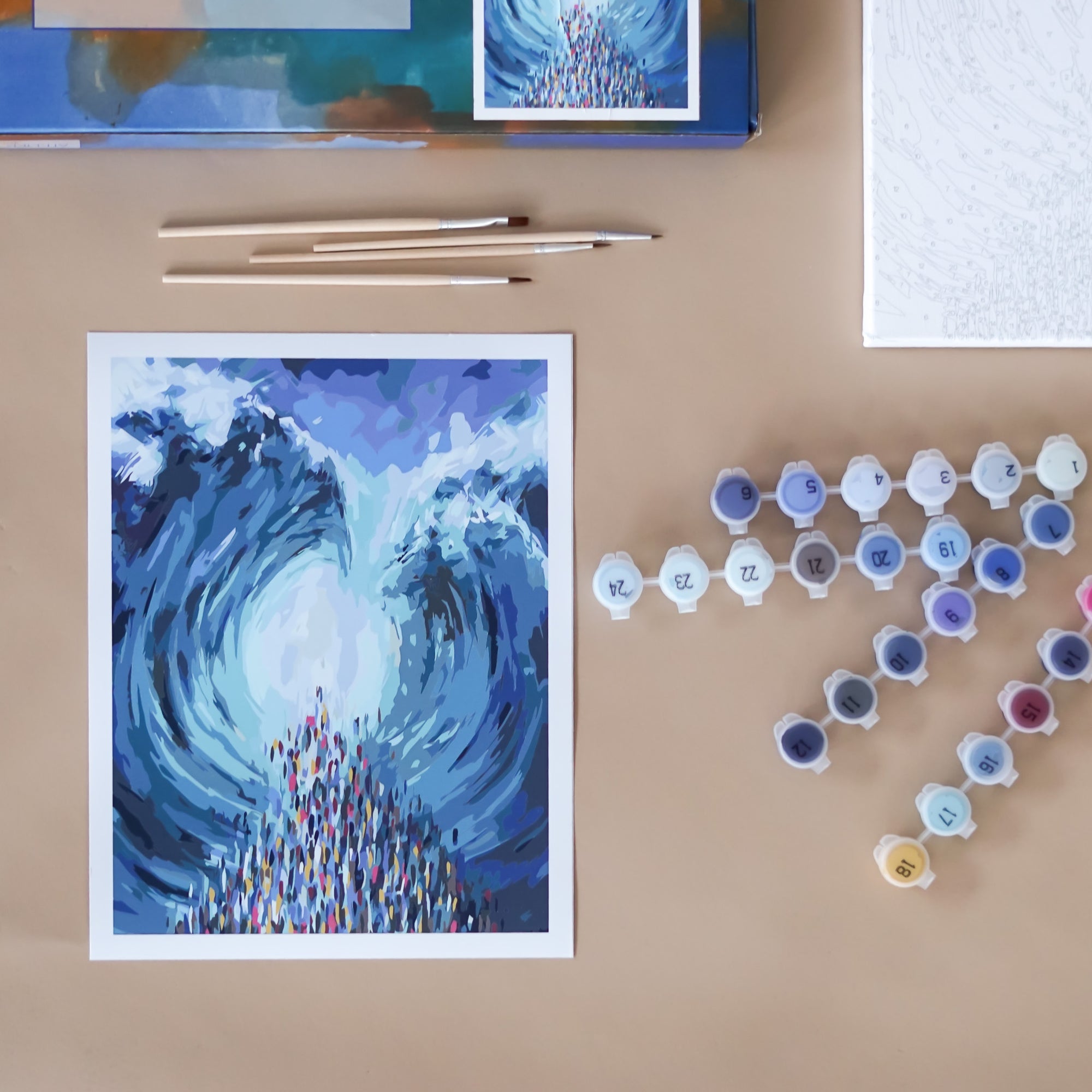 ATELIER | Crossing the Sea Paint by Number