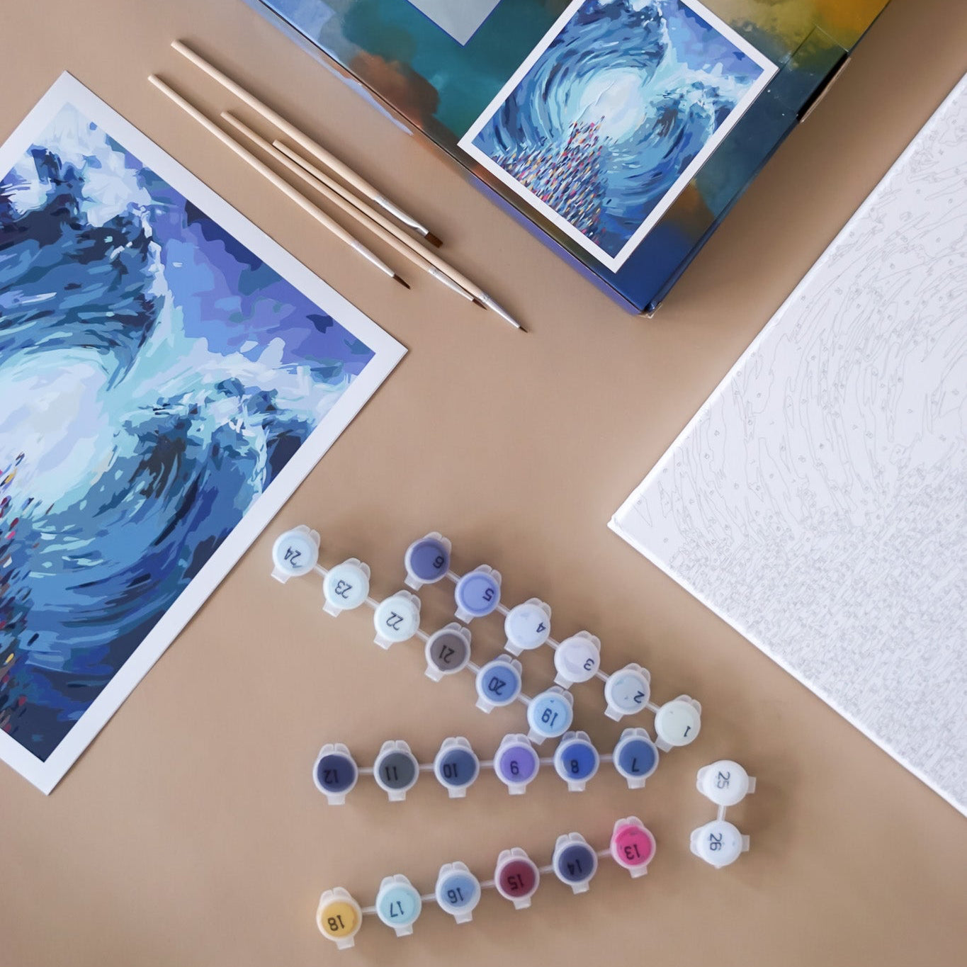 ATELIER | Crossing the Sea Paint by Number