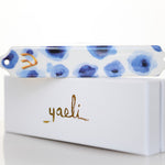 Blue Roses Mezuzah
