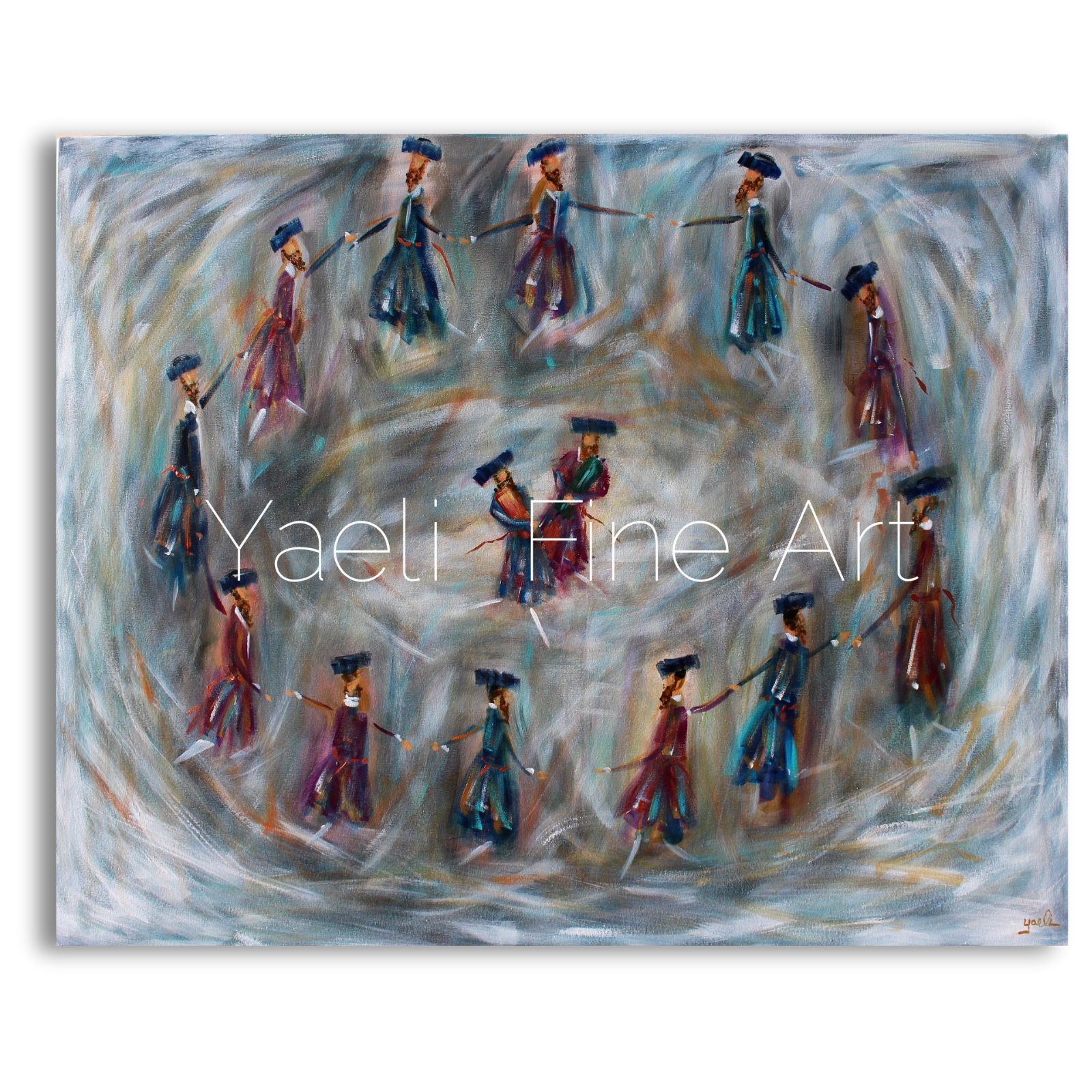Dancers in Grey