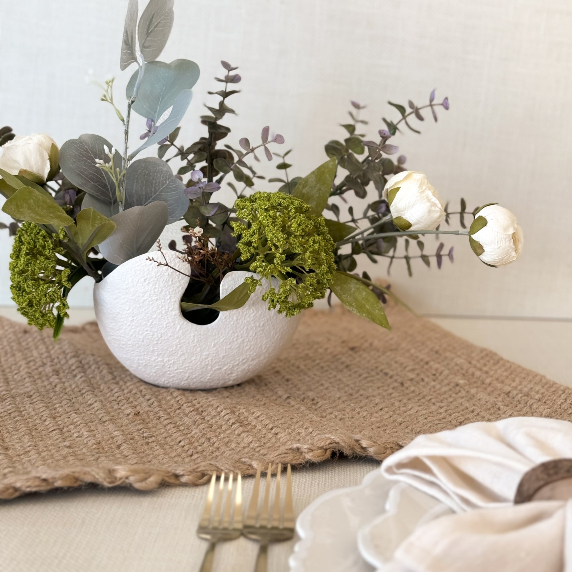 Asymmetric Egg Vase