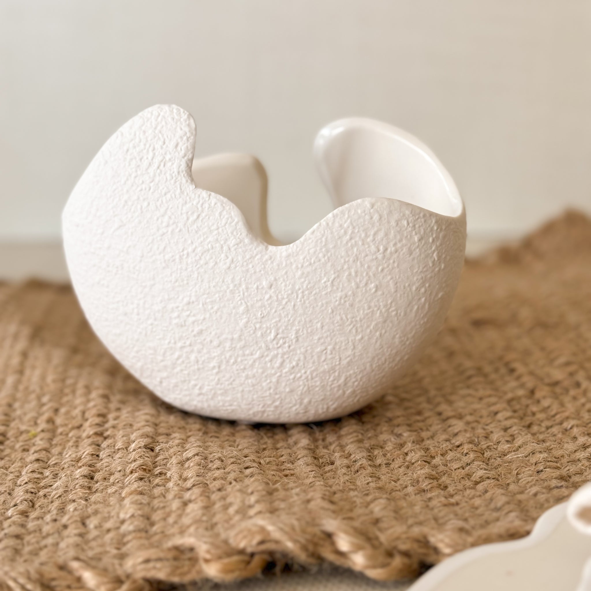 Asymmetric Egg Vase