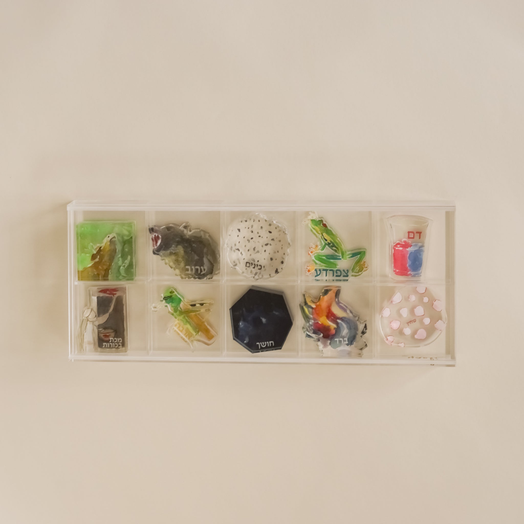 10 Plagues Interactive Acrylic Art