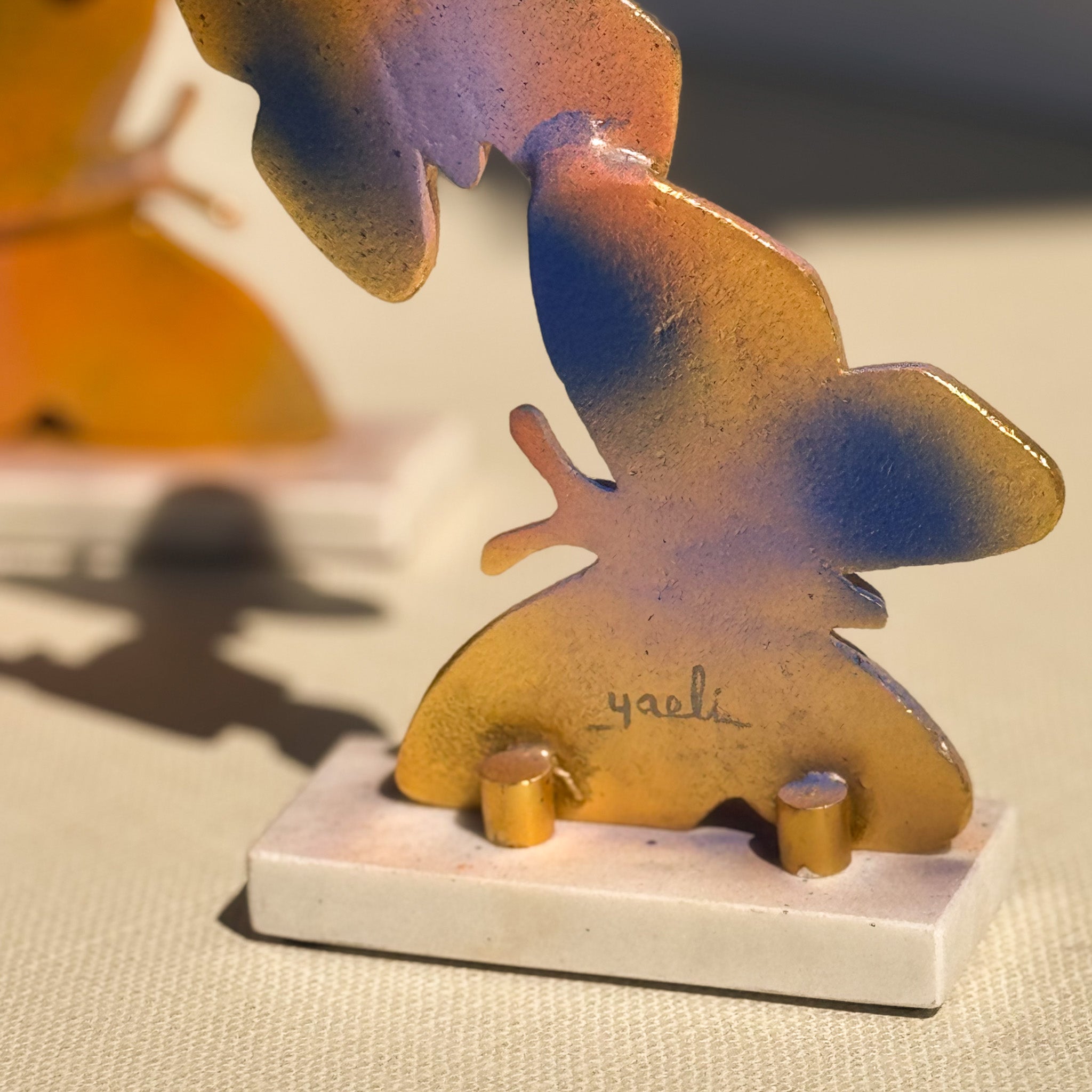 Butterfly Sulpture | Hand Painted