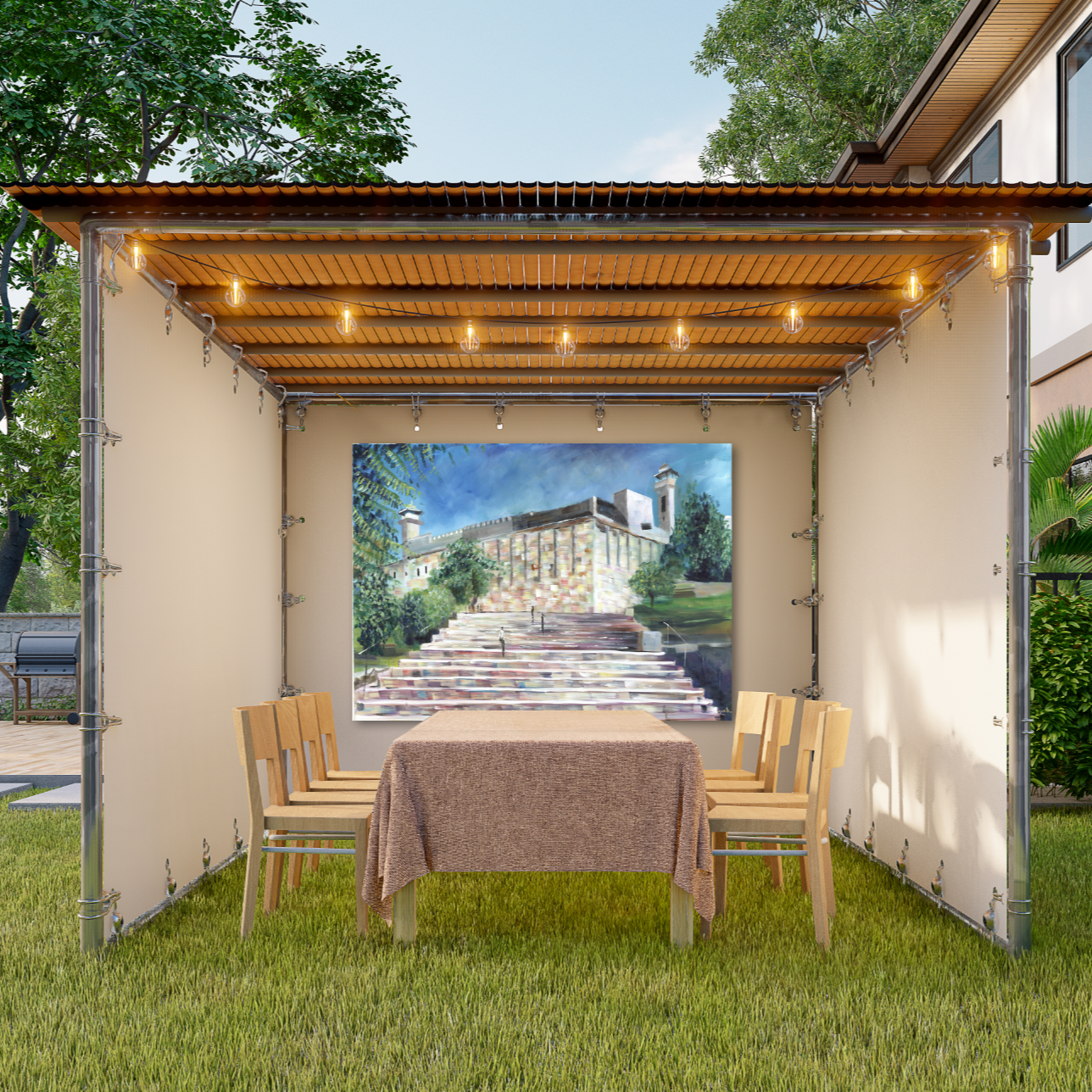 Mearat Hamachpelah | Sukkah Mural