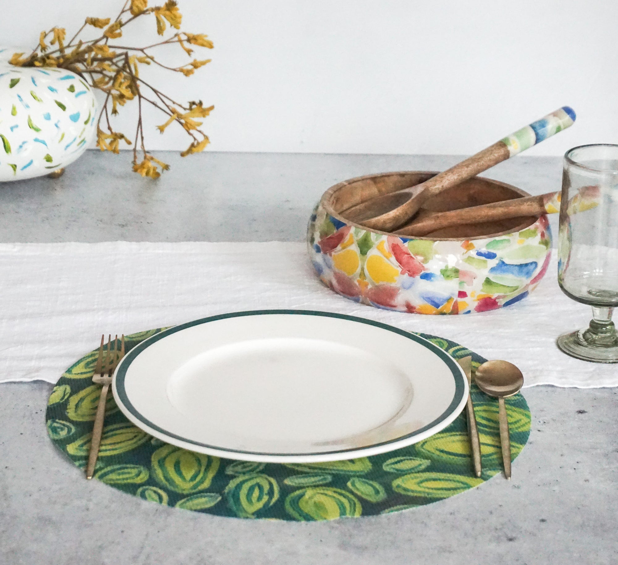 Fresh Citron | Set of 6 Placemats