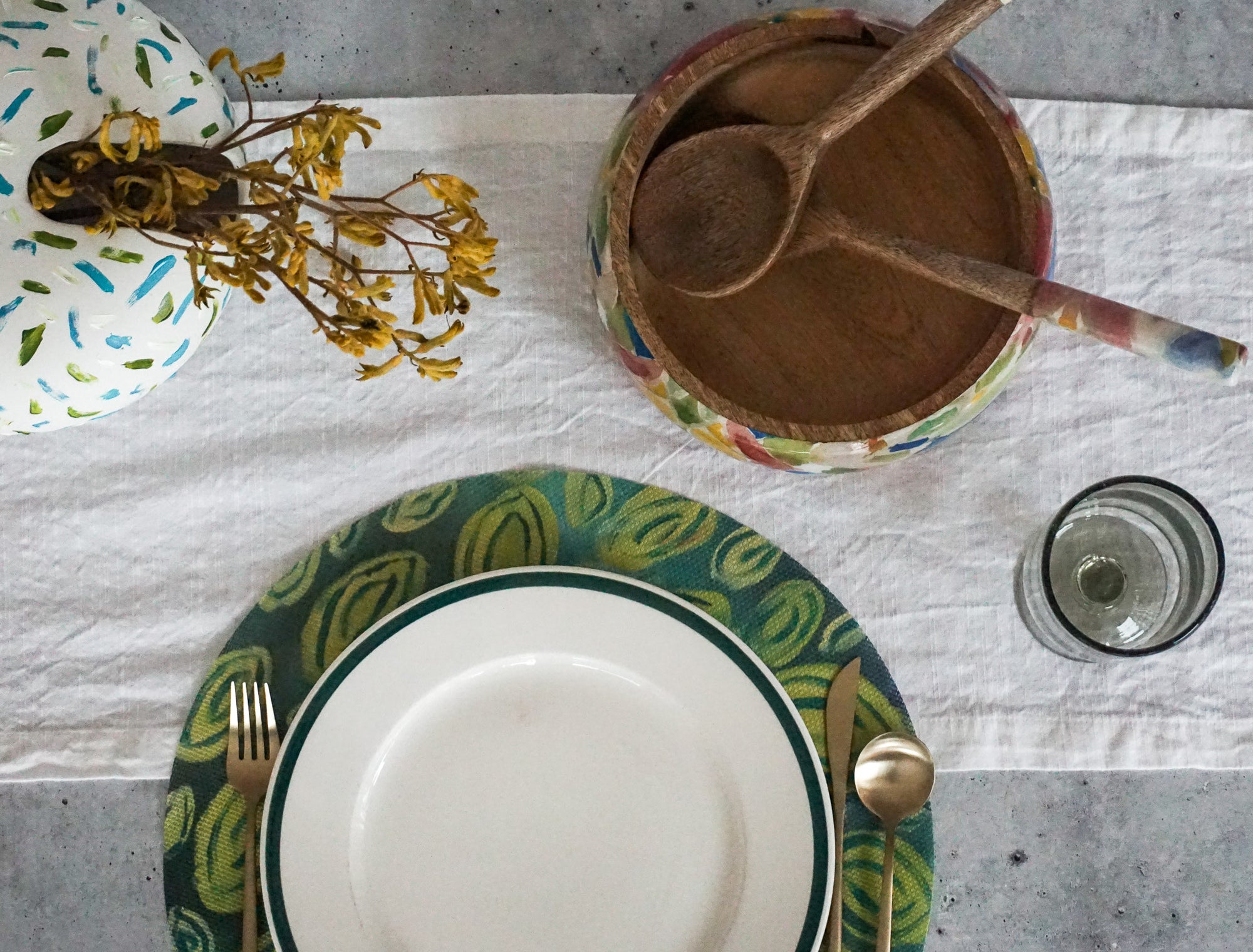 Fresh Citron | Set of 6 Placemats