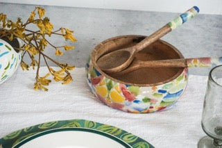 Polychrome Bowl | Bamboo Collection
