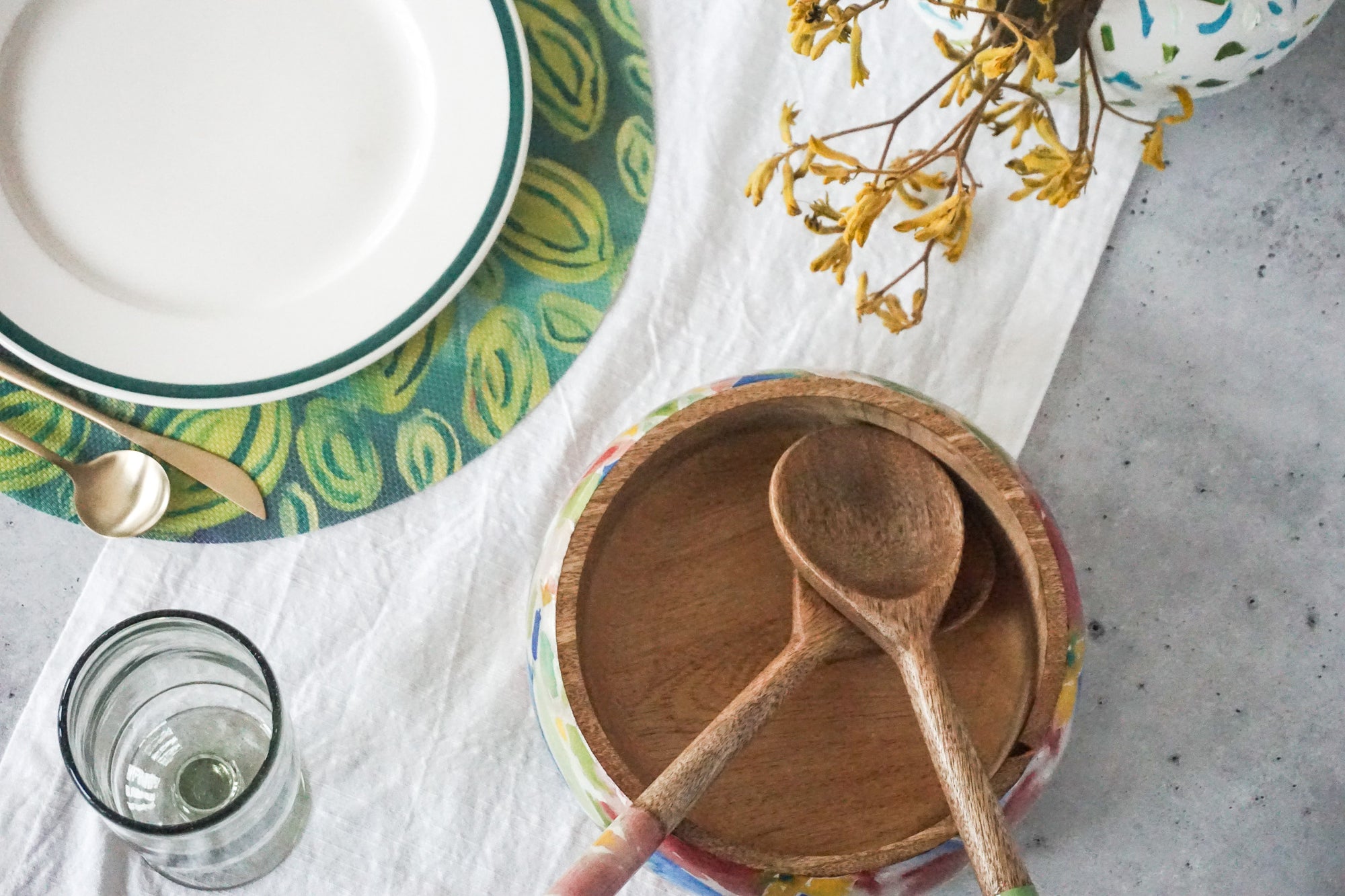 Fresh Citron | Set of 6 Placemats