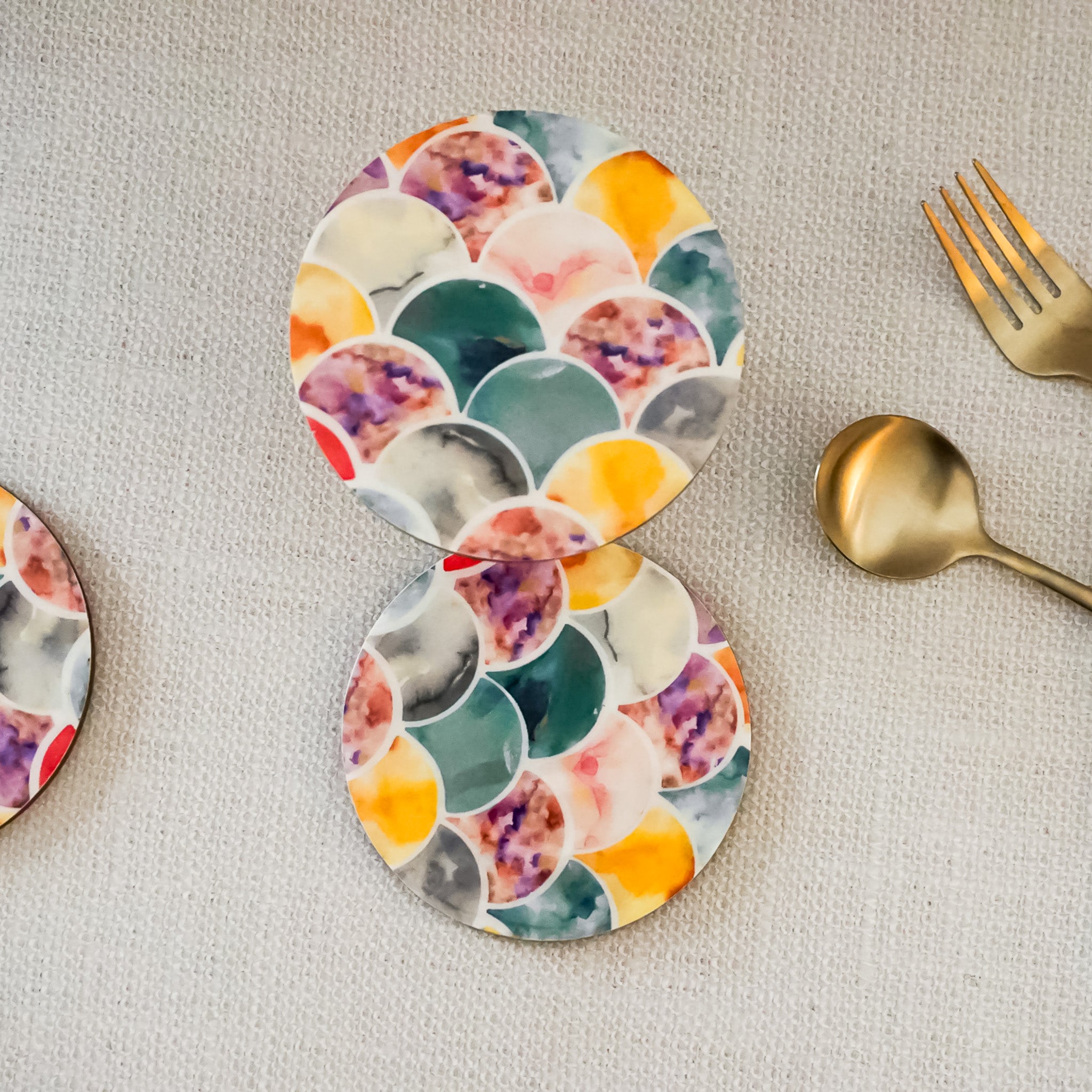 Seashell Coasters | Set of 4