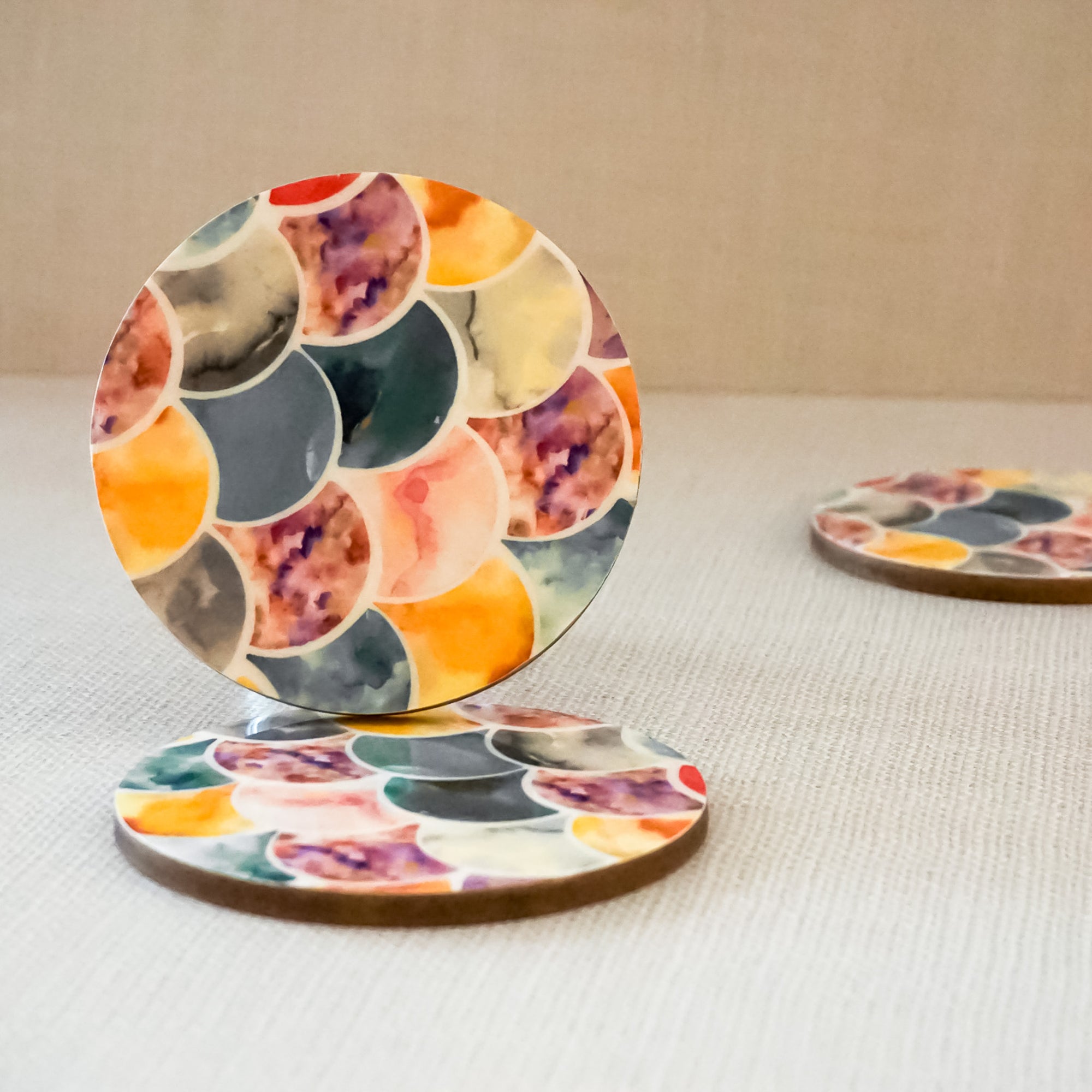 Seashell Coasters | Set of 4