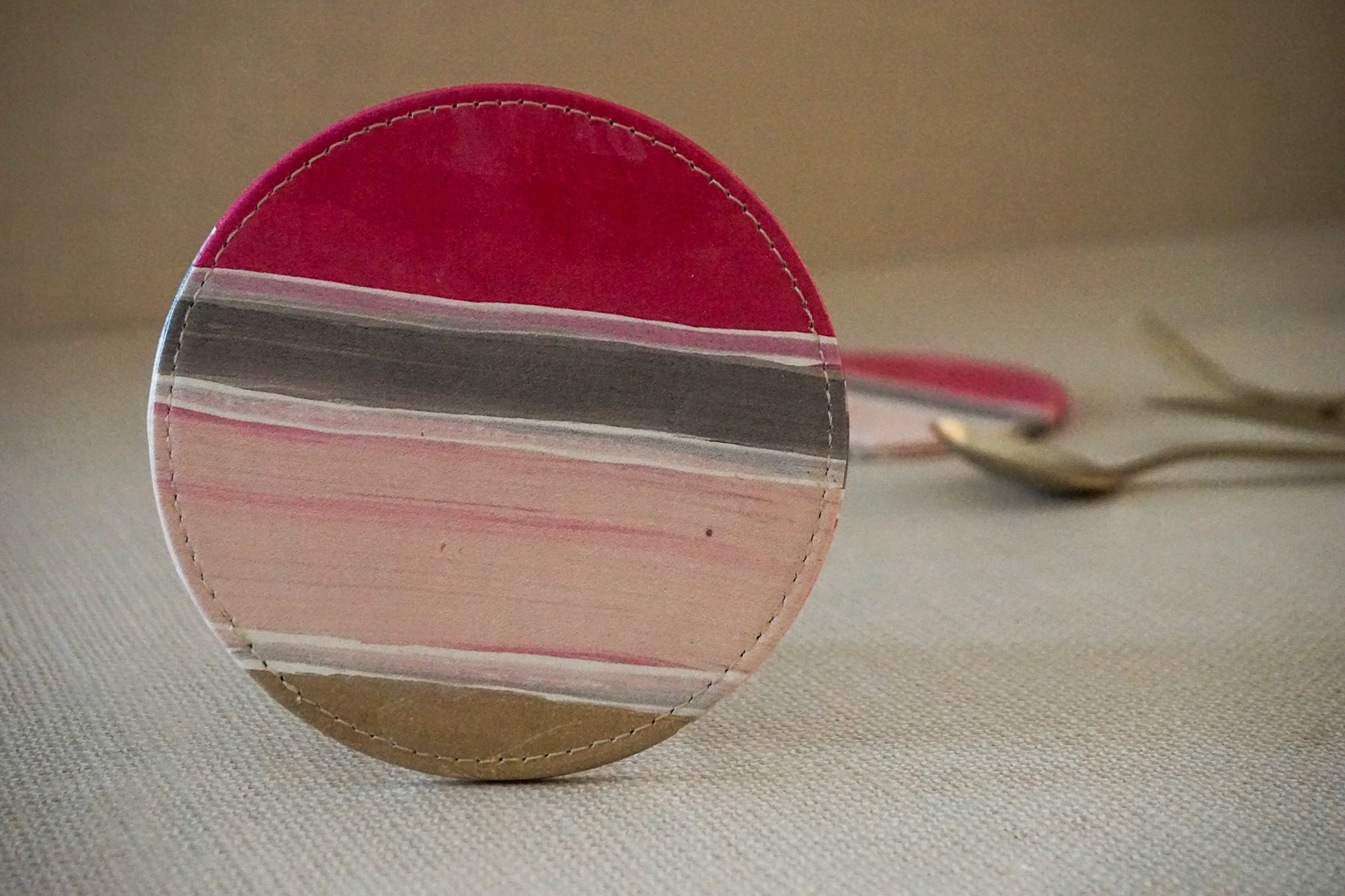 Pink Sunset Coasters | Set of 4
