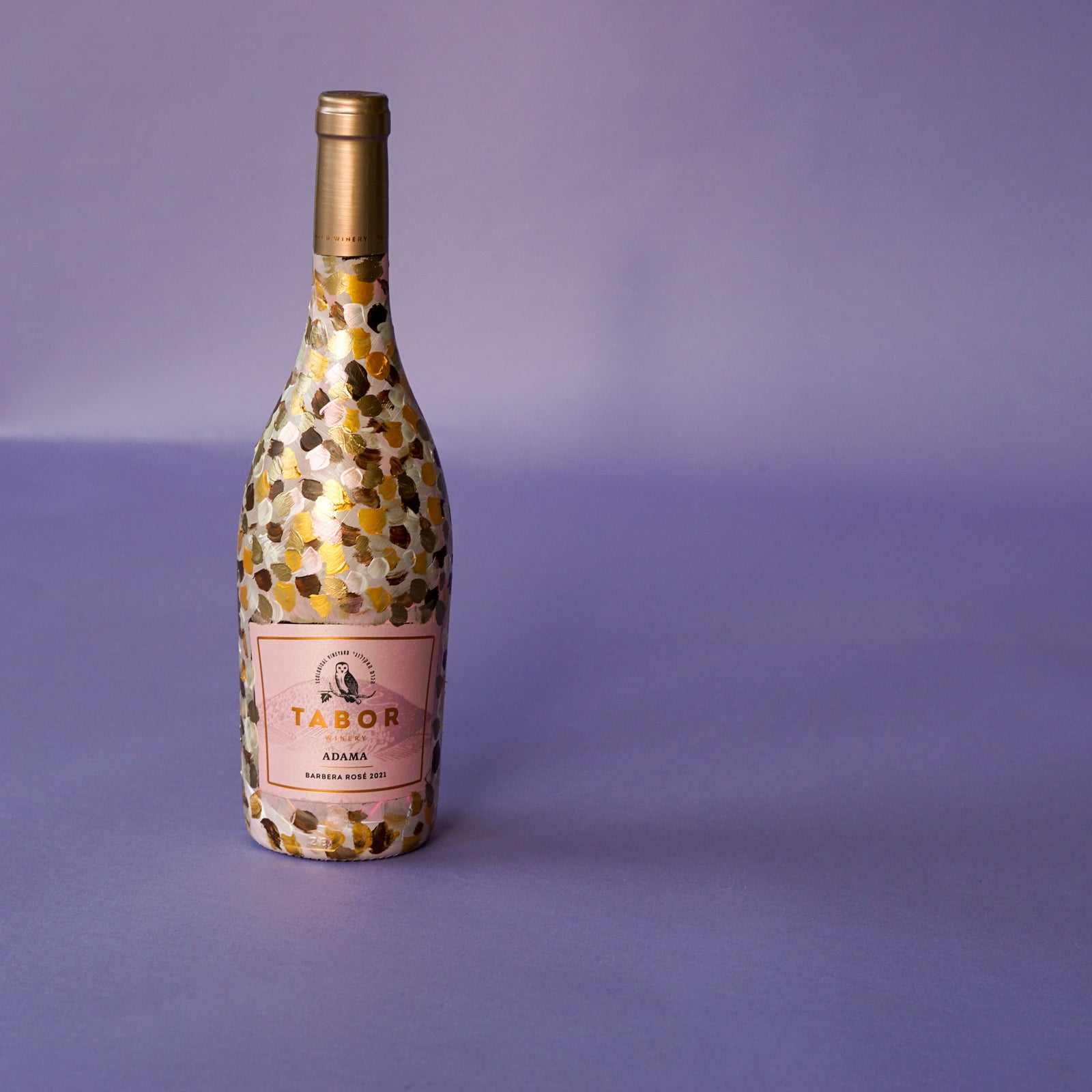 Ora V'Simcha | Hand Painted  Bottle
